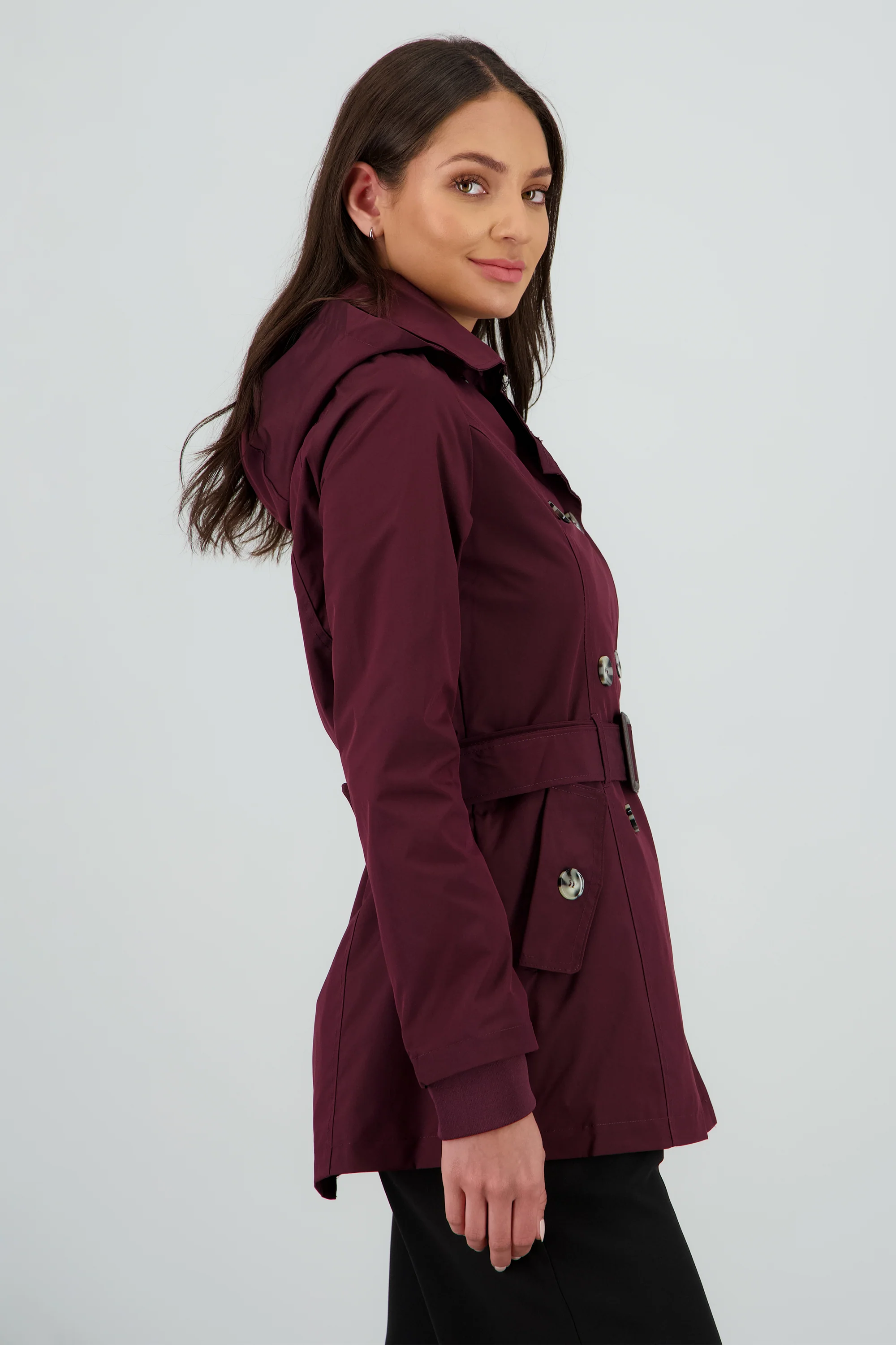 Gabardina con gorro - Image 3