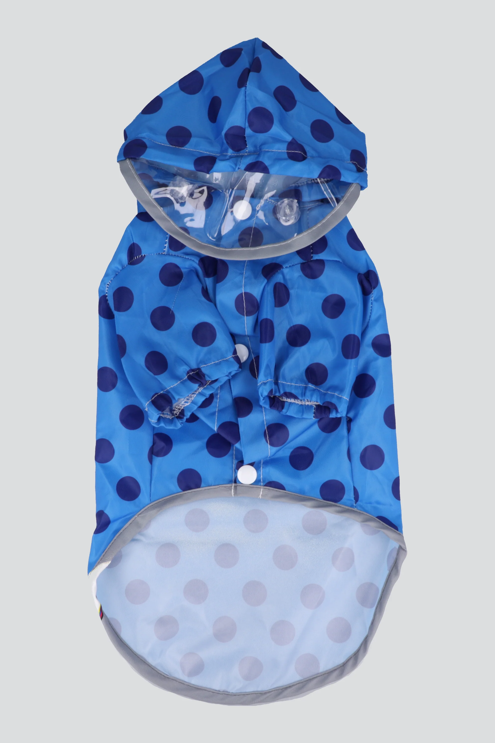 Impermeable mascota polkas