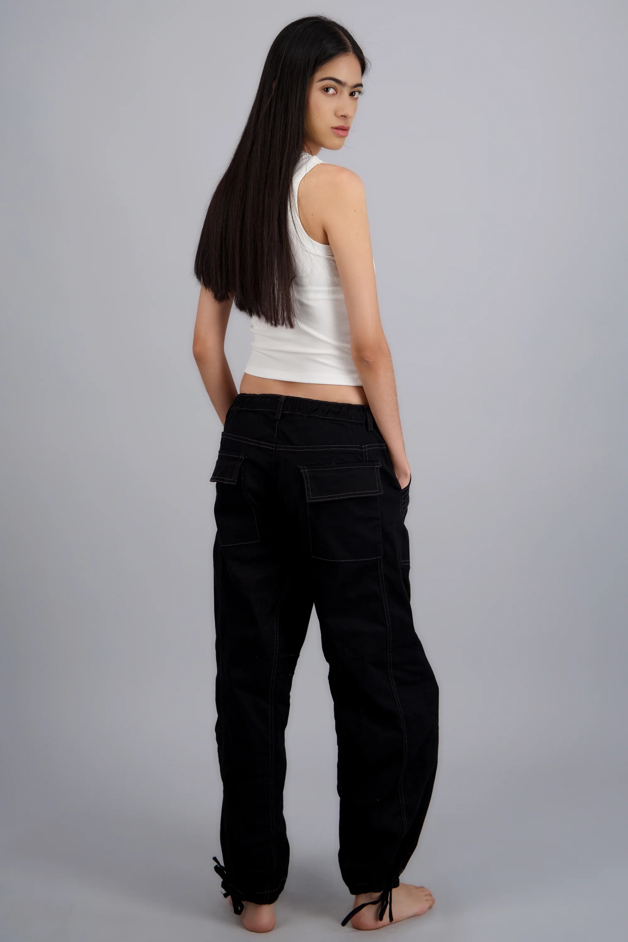 Jeans balloon cortes - Image 4
