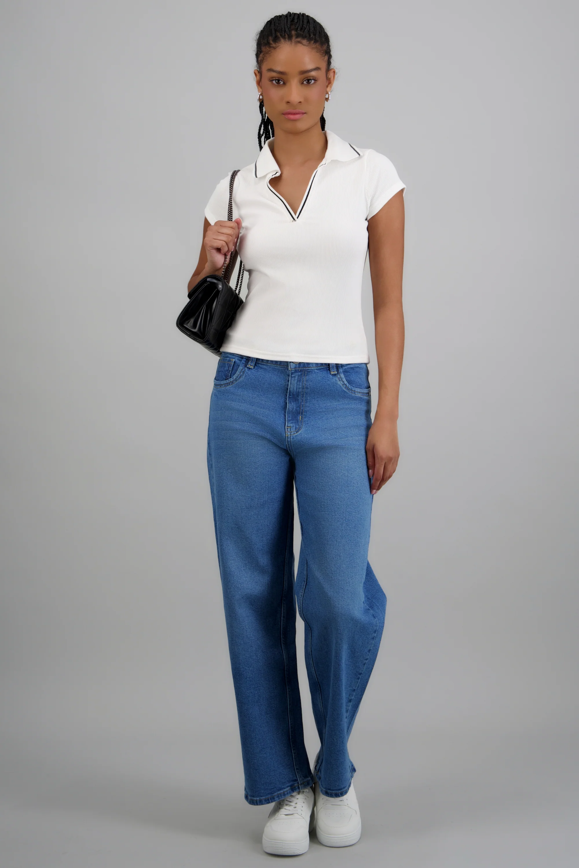 Jeans barrel regular waist - Image 3