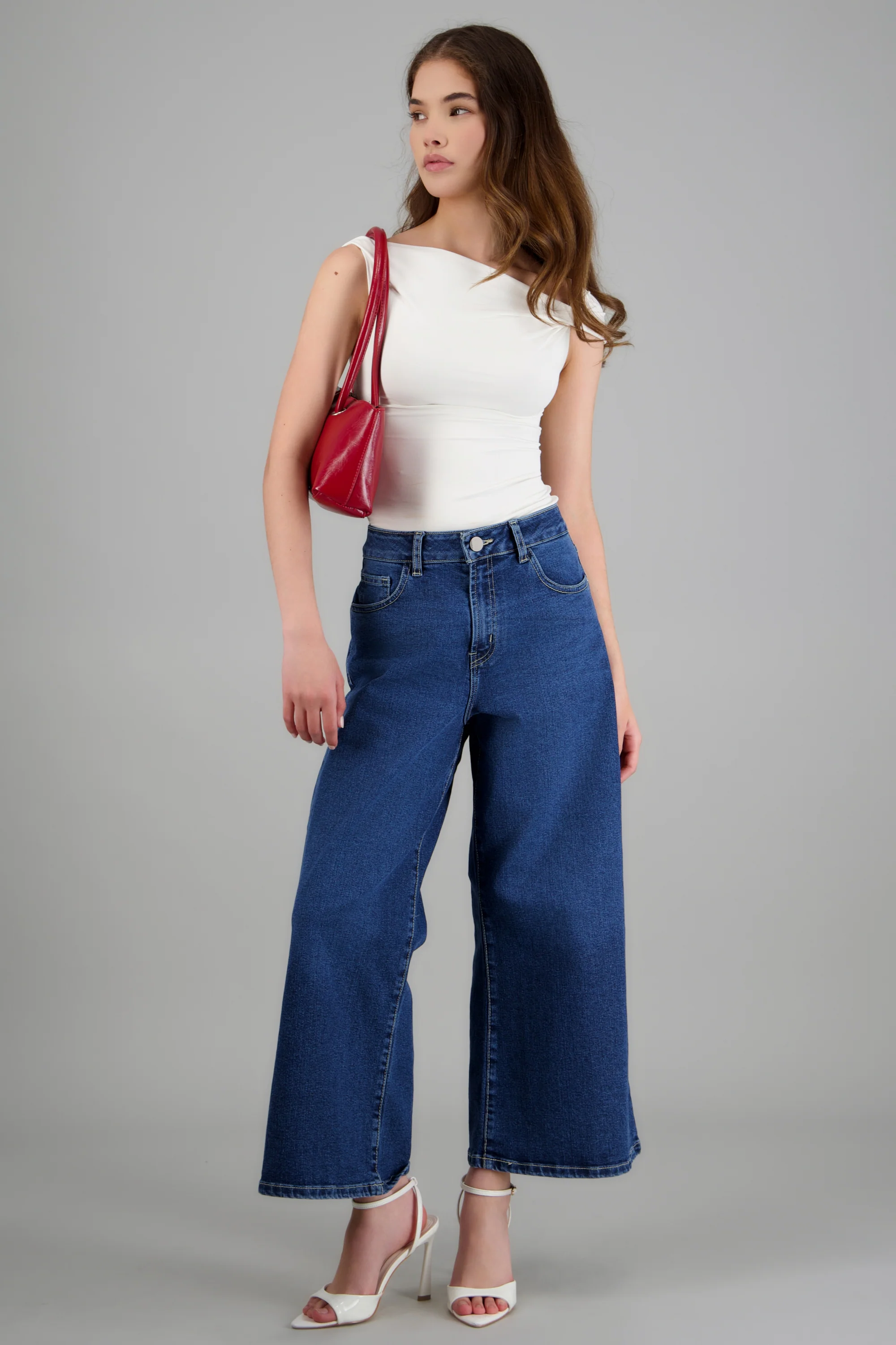 Jeans cropped stretch - Image 2