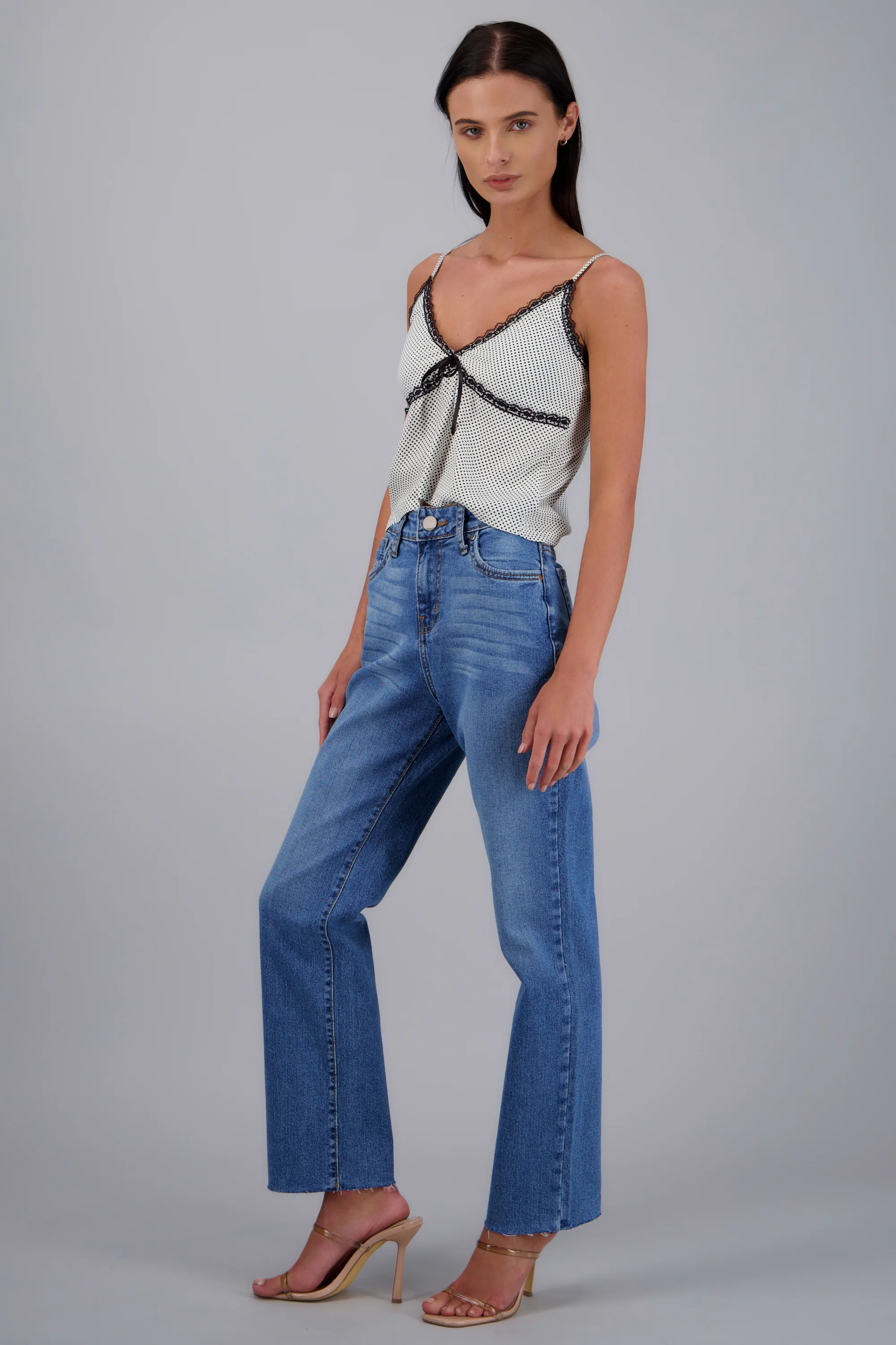 Jeans straight al corte - Image 3