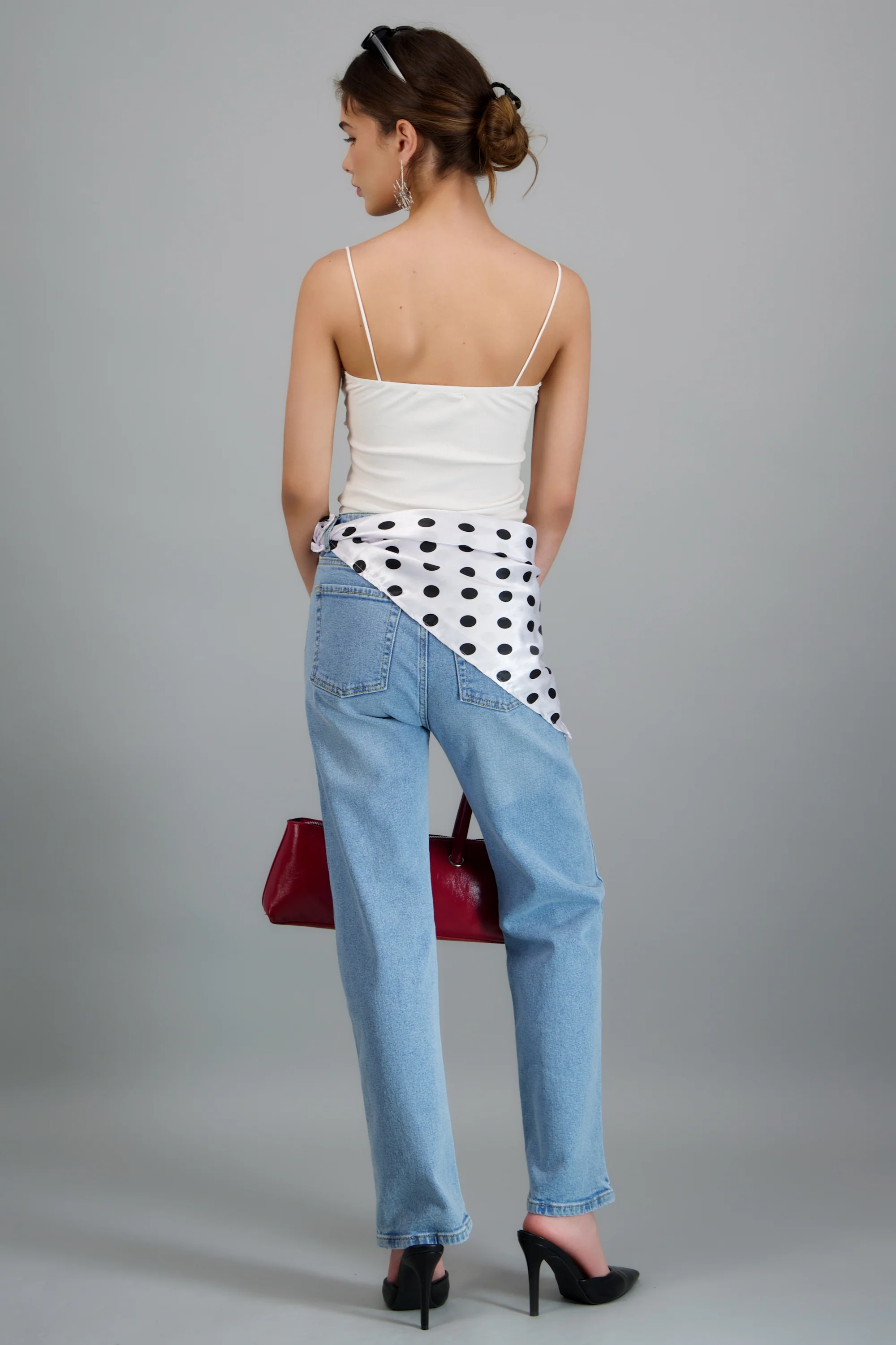 Jeans straight pañoleta - Image 4