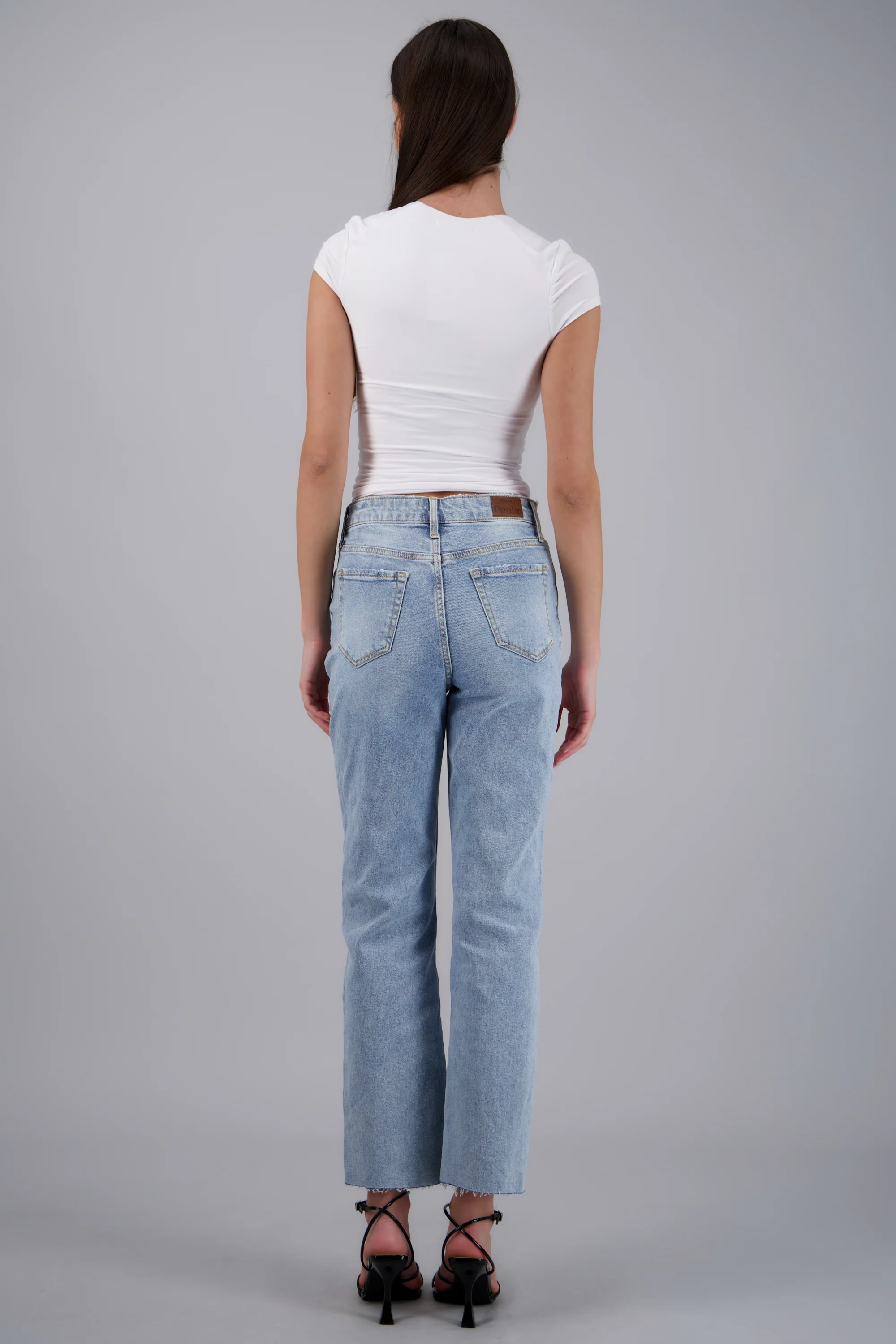 JEANS STRAIGHT AL CORTE - Image 4