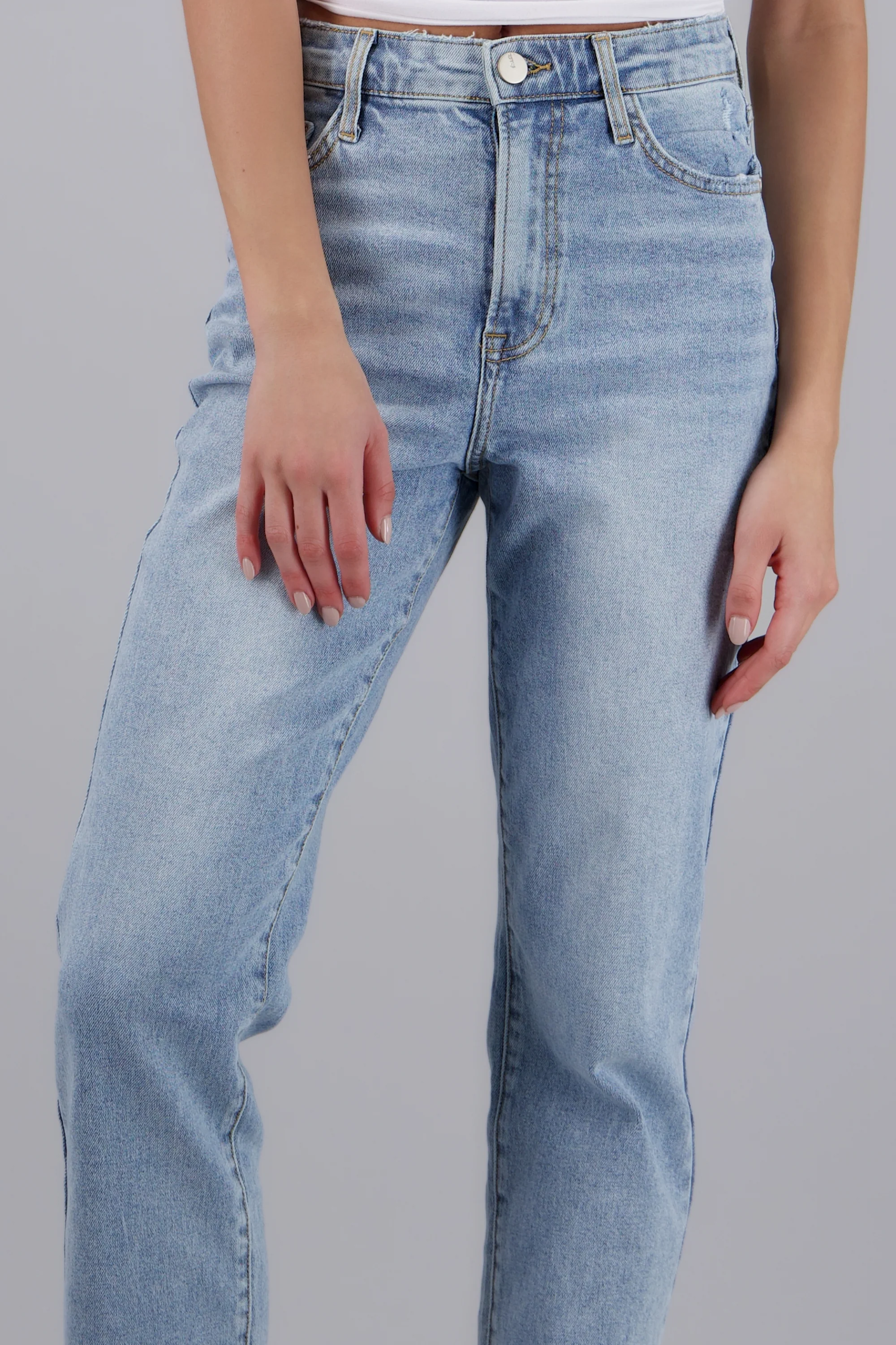 JEANS STRAIGHT AL CORTE - Image 5