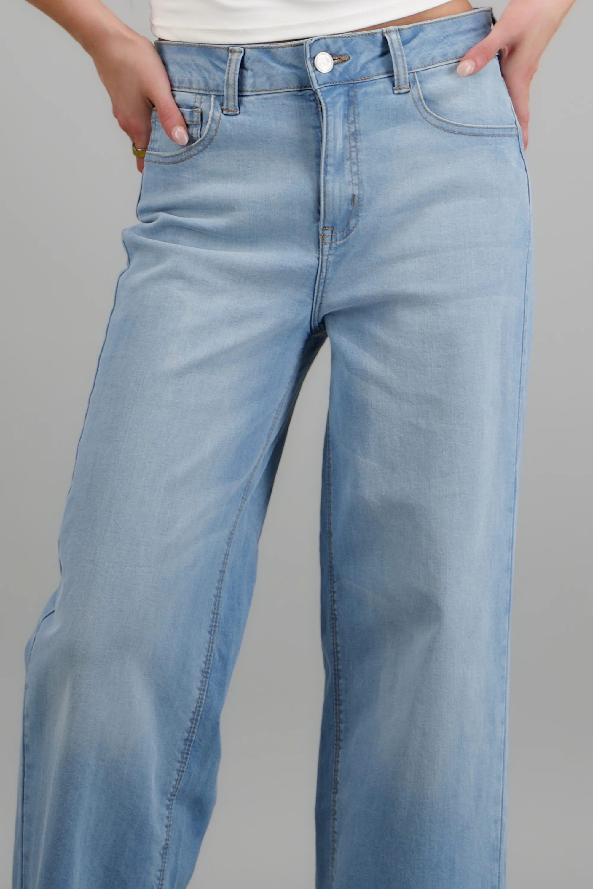 Jeans wide leg basico - Image 5