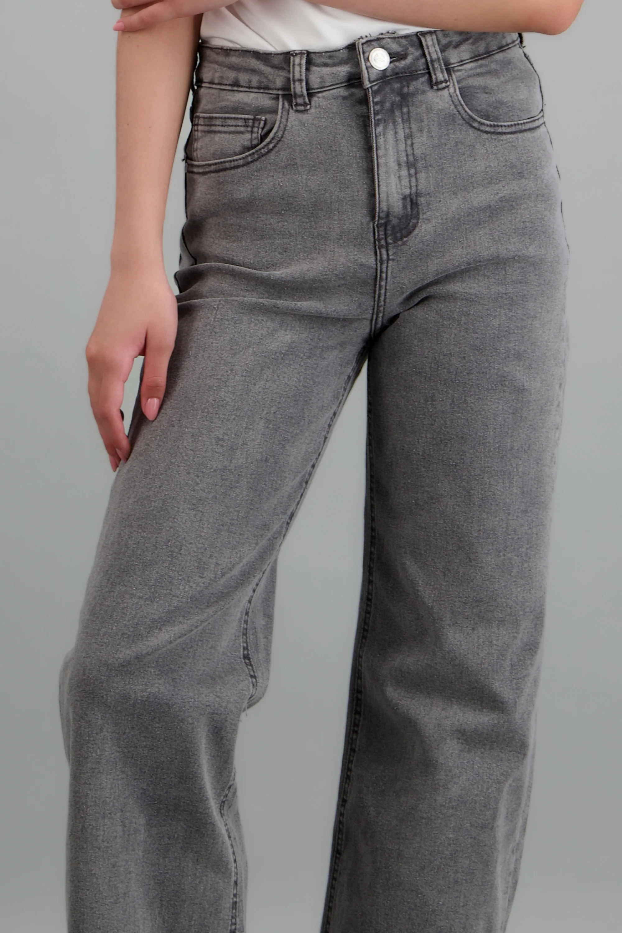 Jeans wide leg confort - Image 5