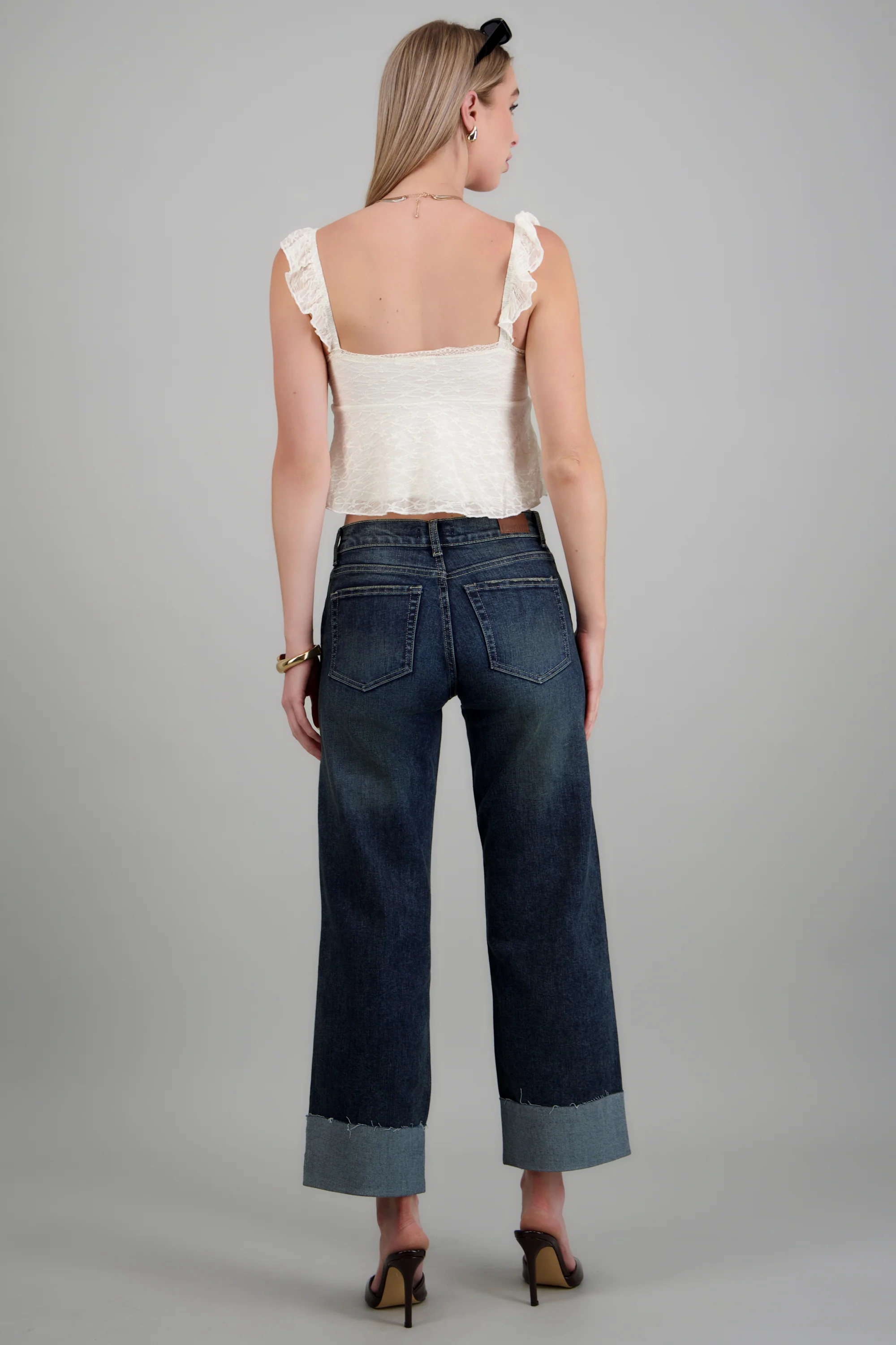 Jeans wide leg dobladillo - Image 6