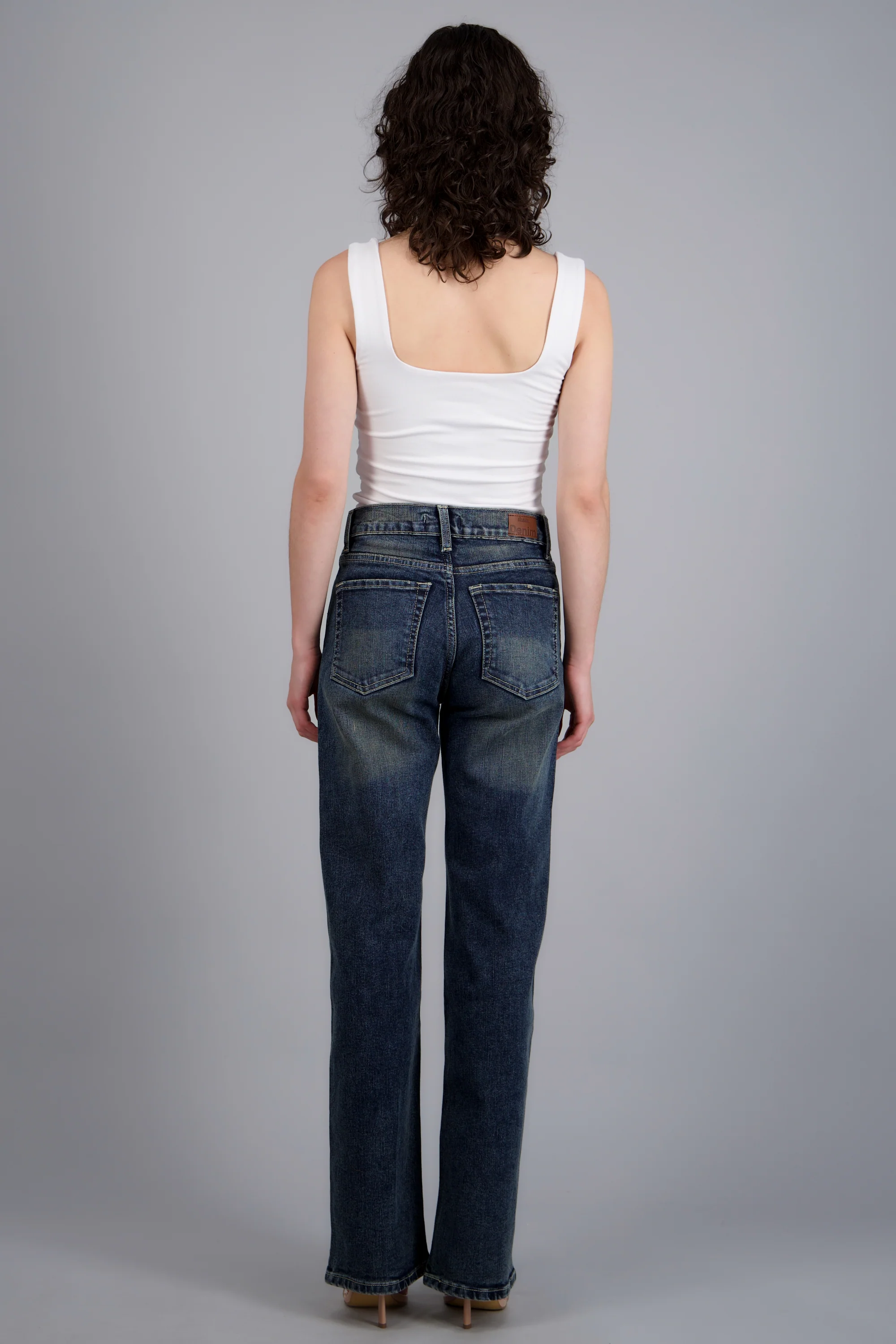 Jeans wide leg básico - Image 4