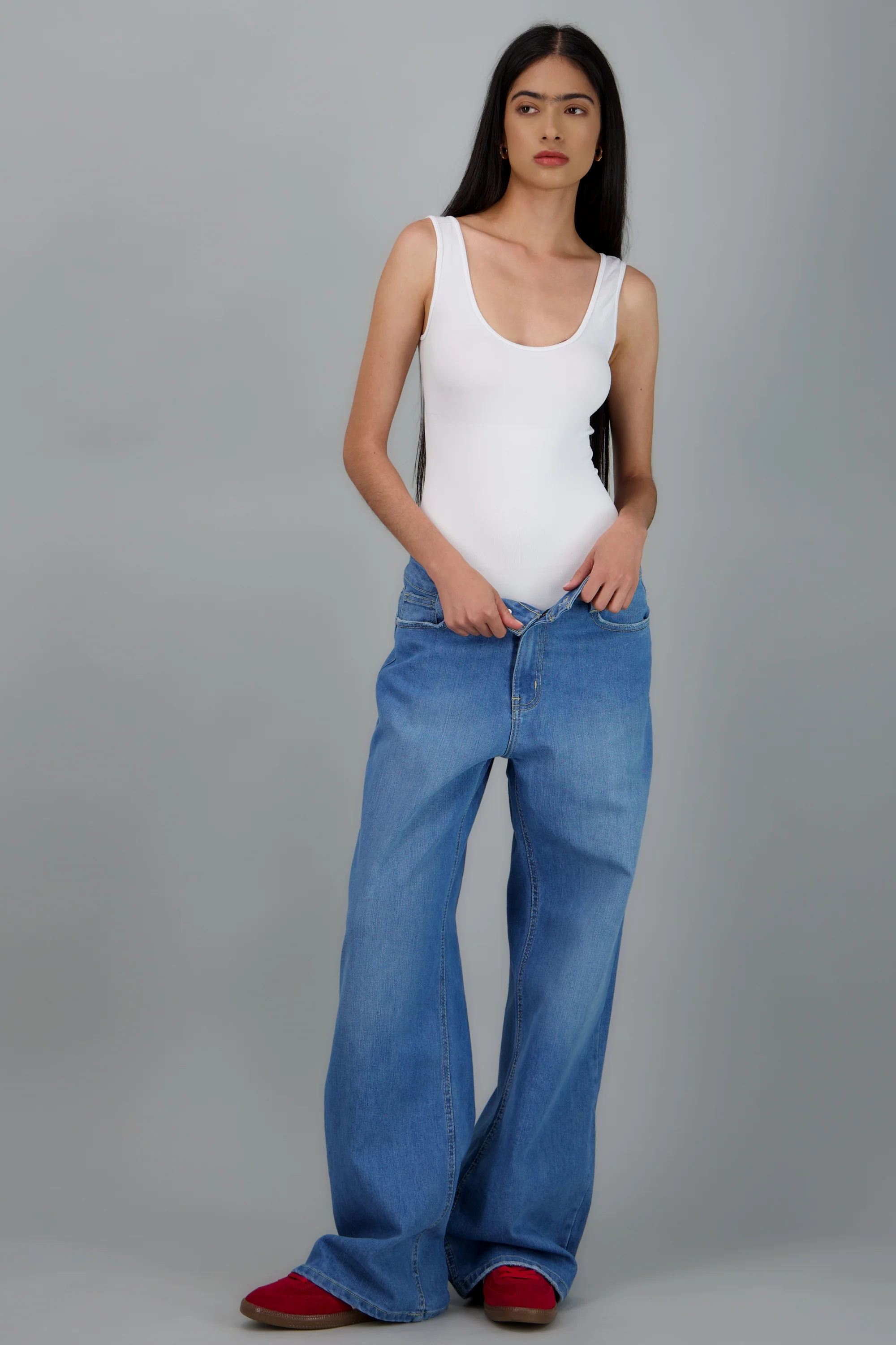Jeans wide leg urban