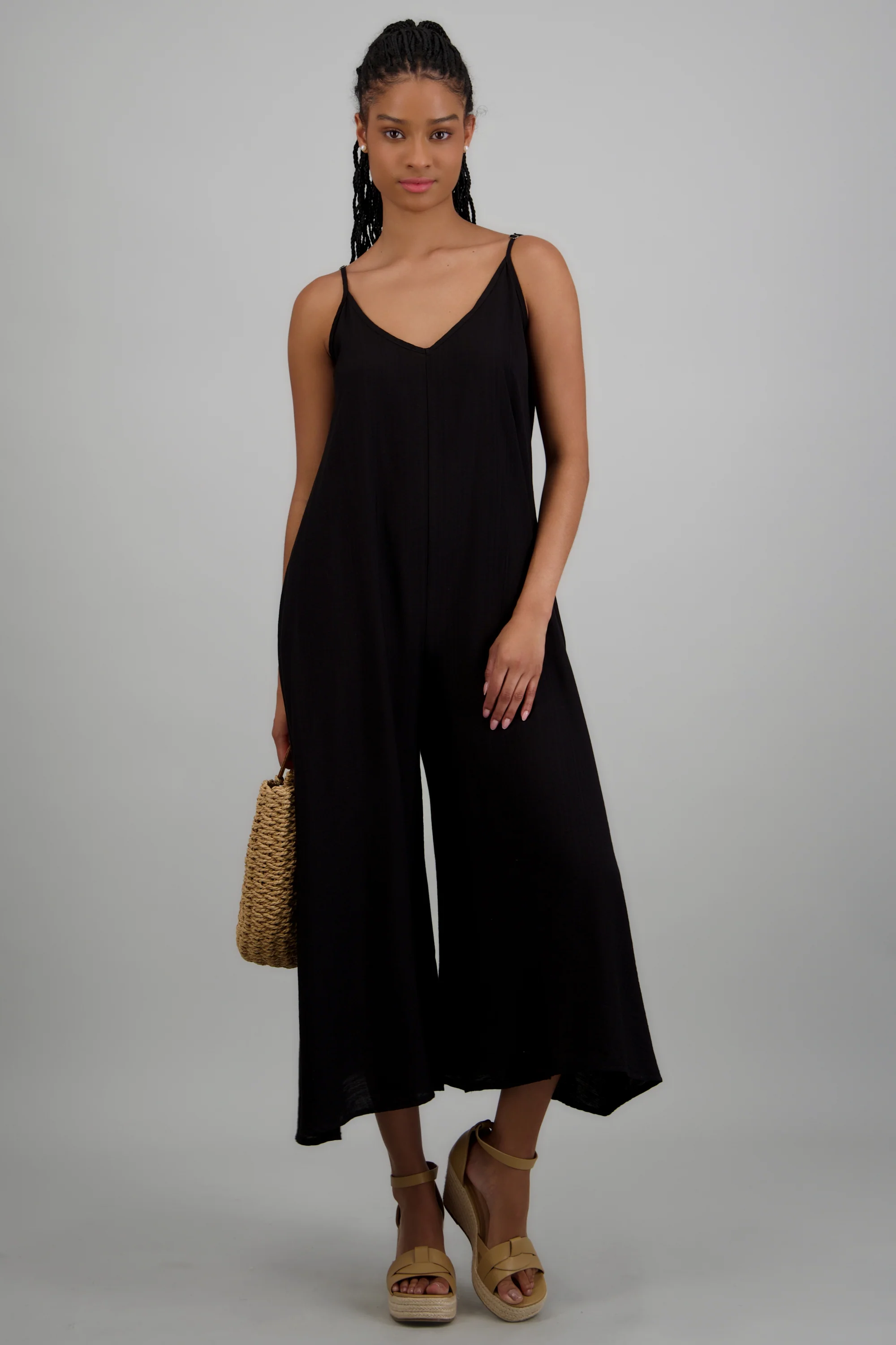 Jumpsuit fluido con bolsas - Image 3