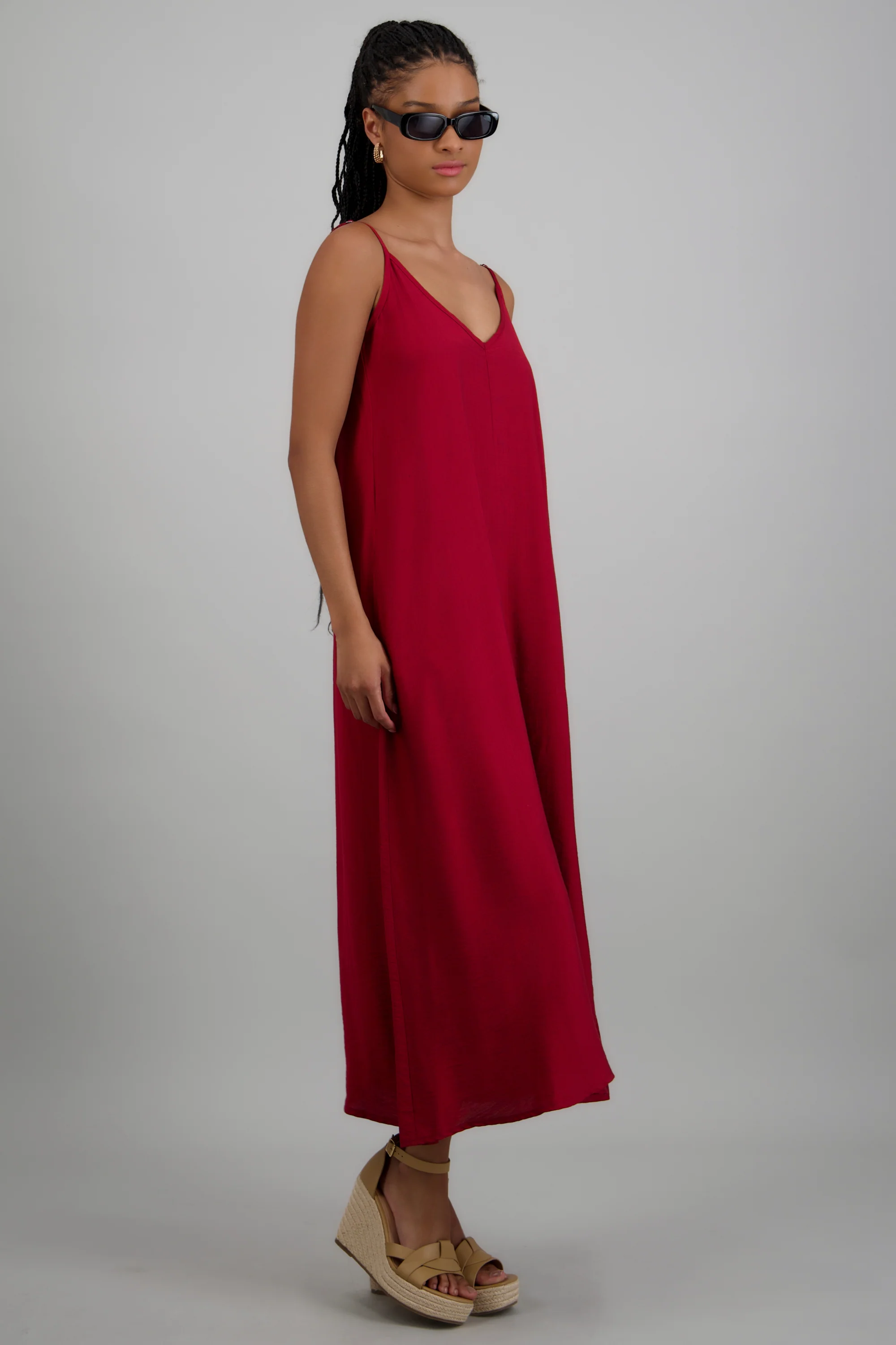 Jumpsuit fluido con bolsas - Image 2