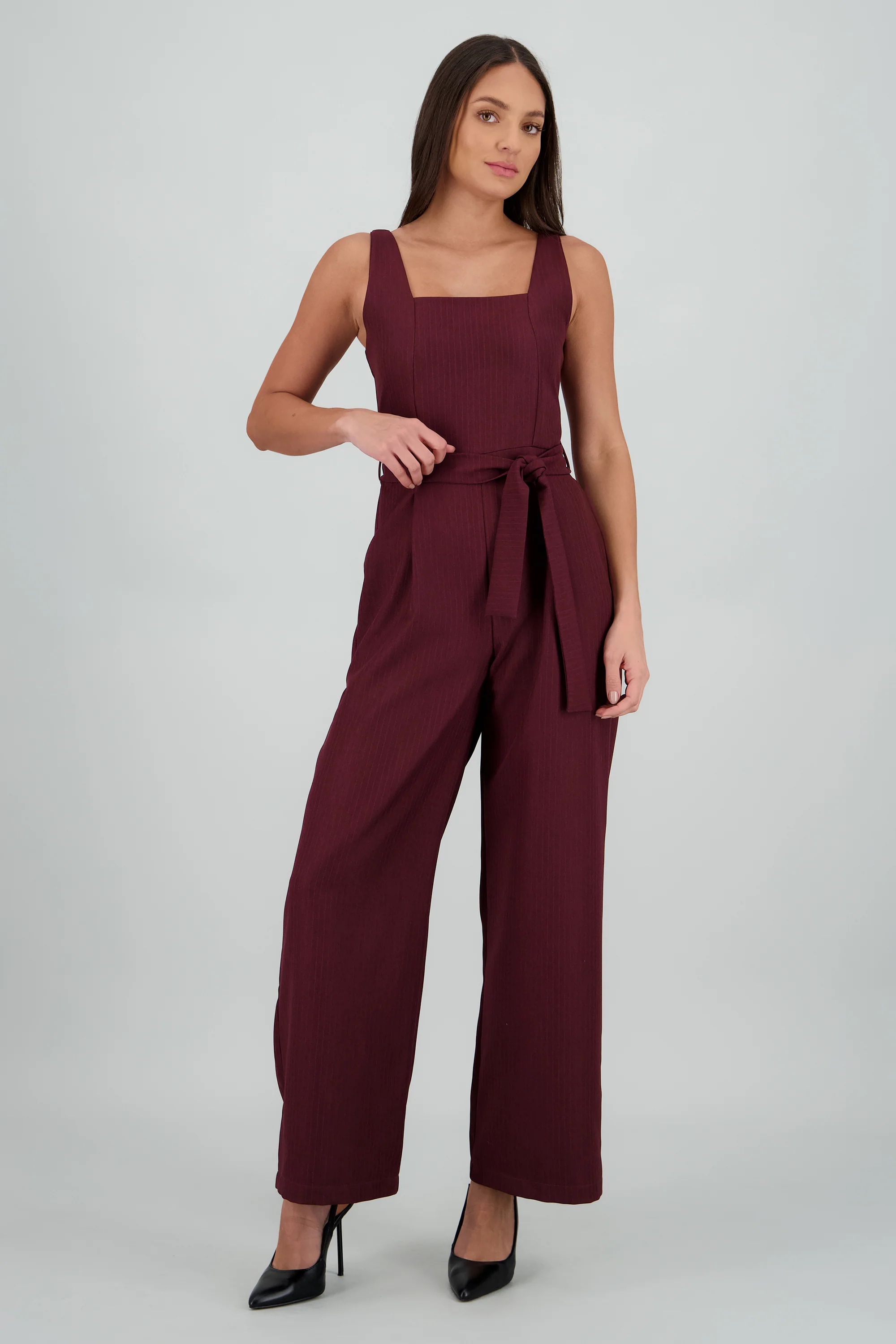 Jumpsuit sastreado esc cuadrado - Image 2