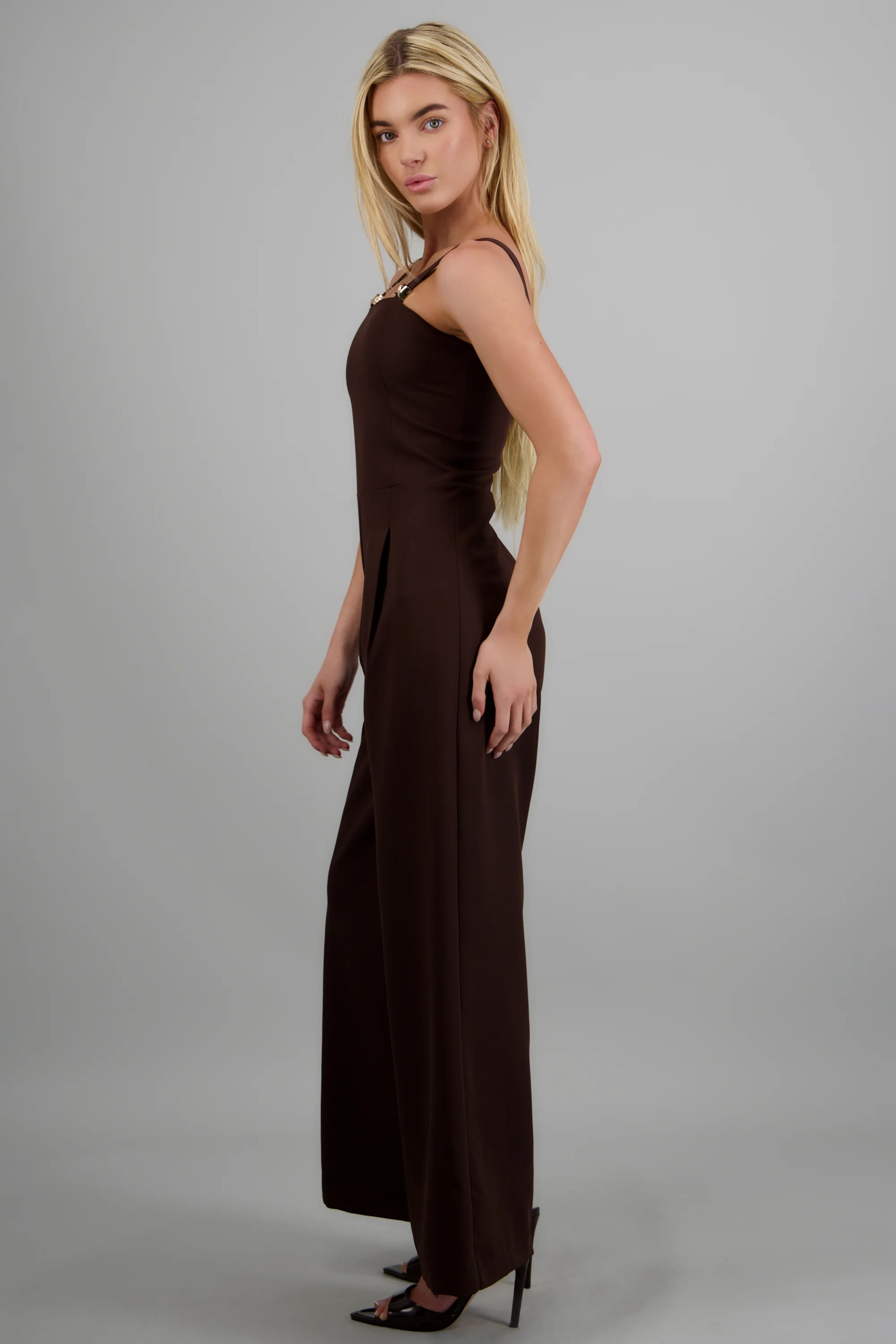 Jumpsuit tirantes detalle accesorio - Image 2