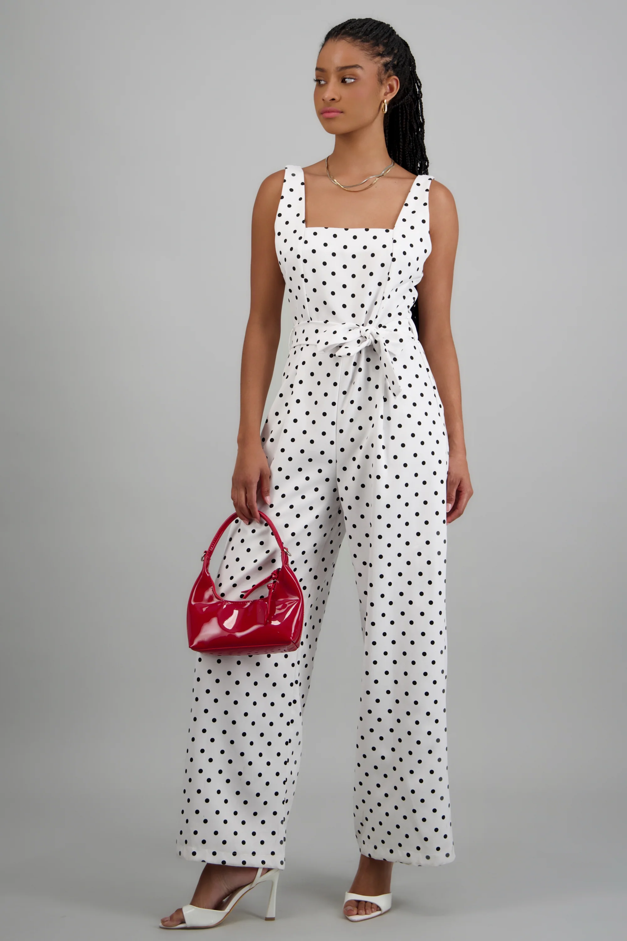 Jumpsuit tirantes polka dots - Image 3