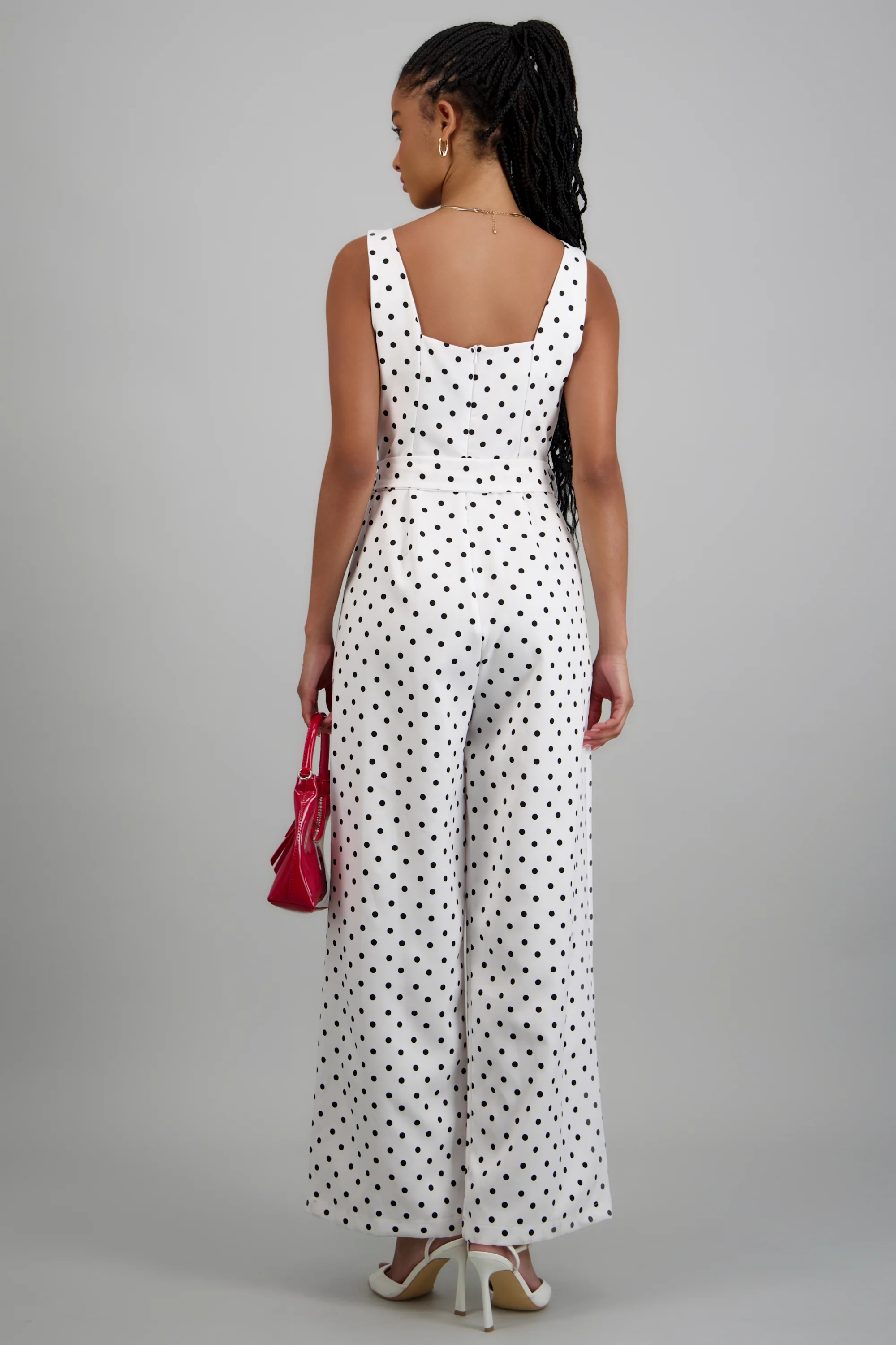 Jumpsuit tirantes polka dots - Image 4