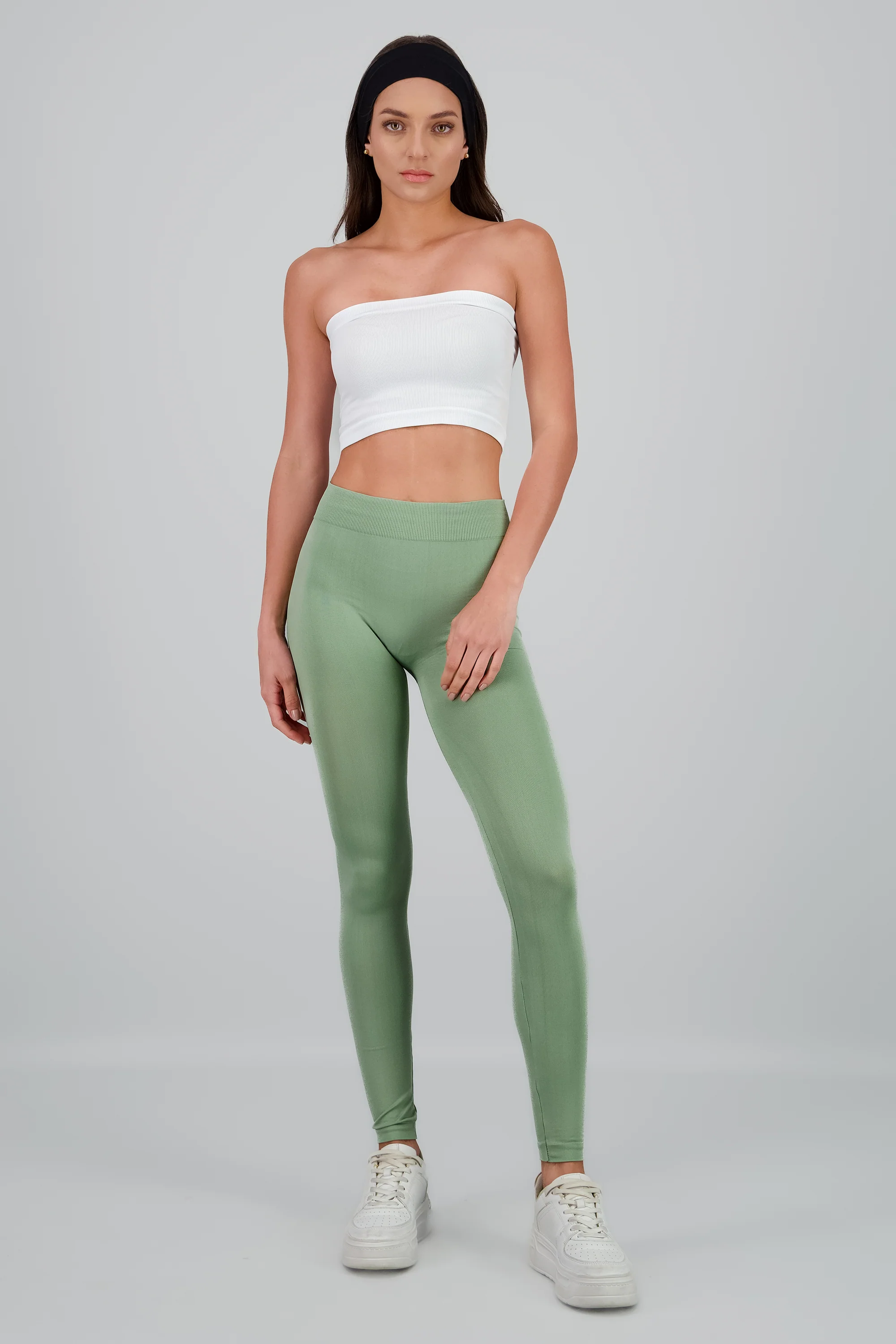 Leggings Seamless Cintura Media