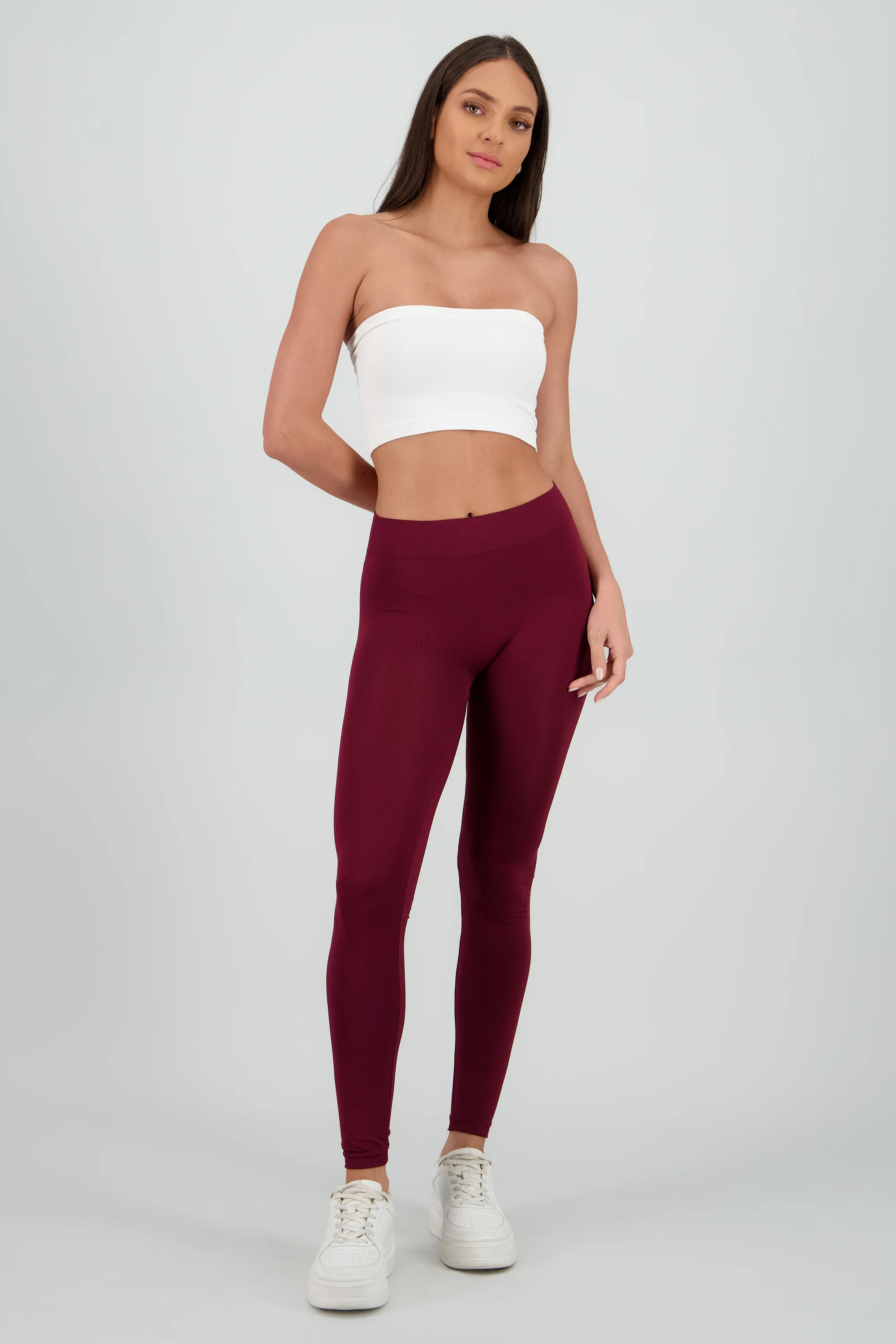 Leggings Seamless Cintura Media