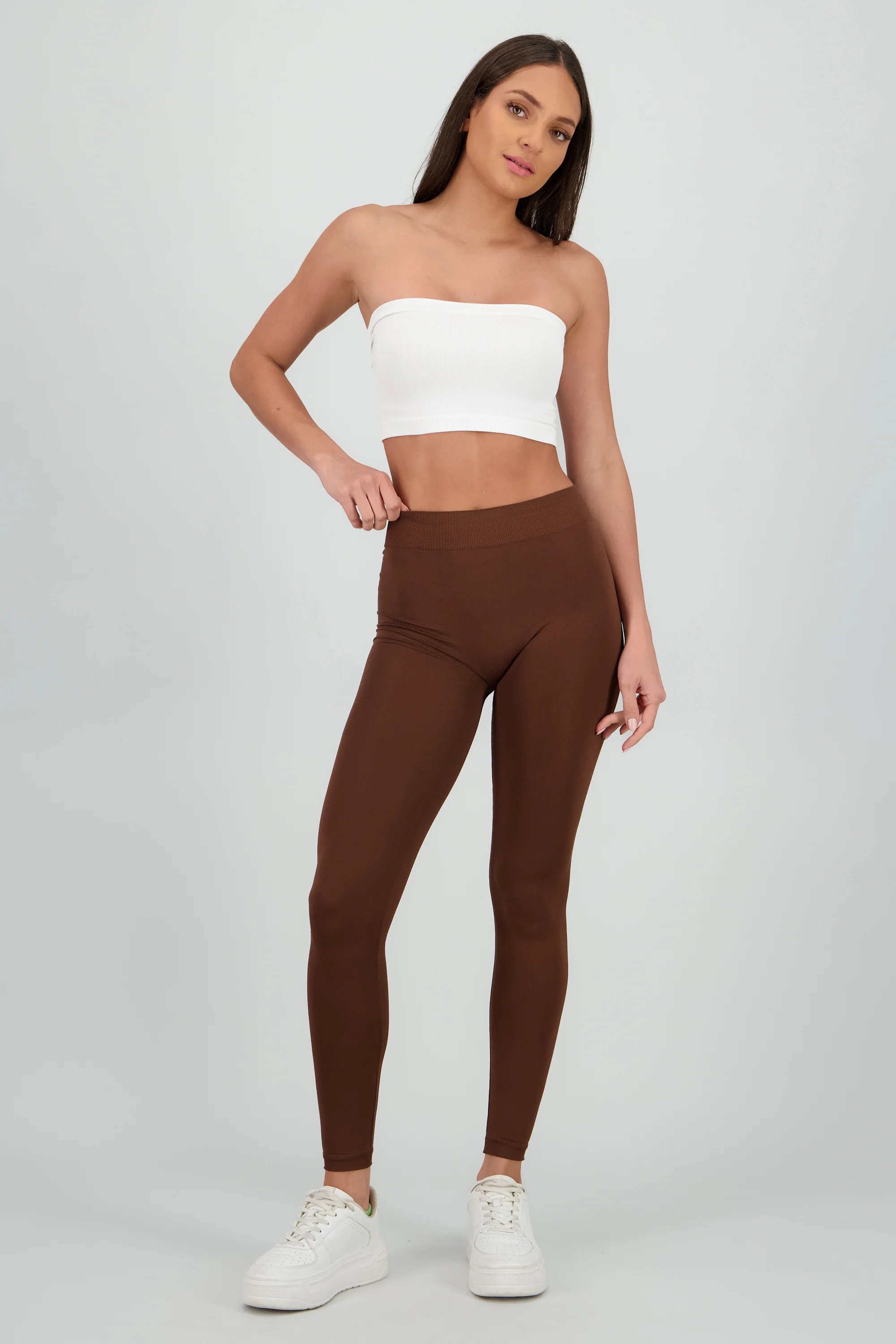 Leggings Seamless Cintura Media