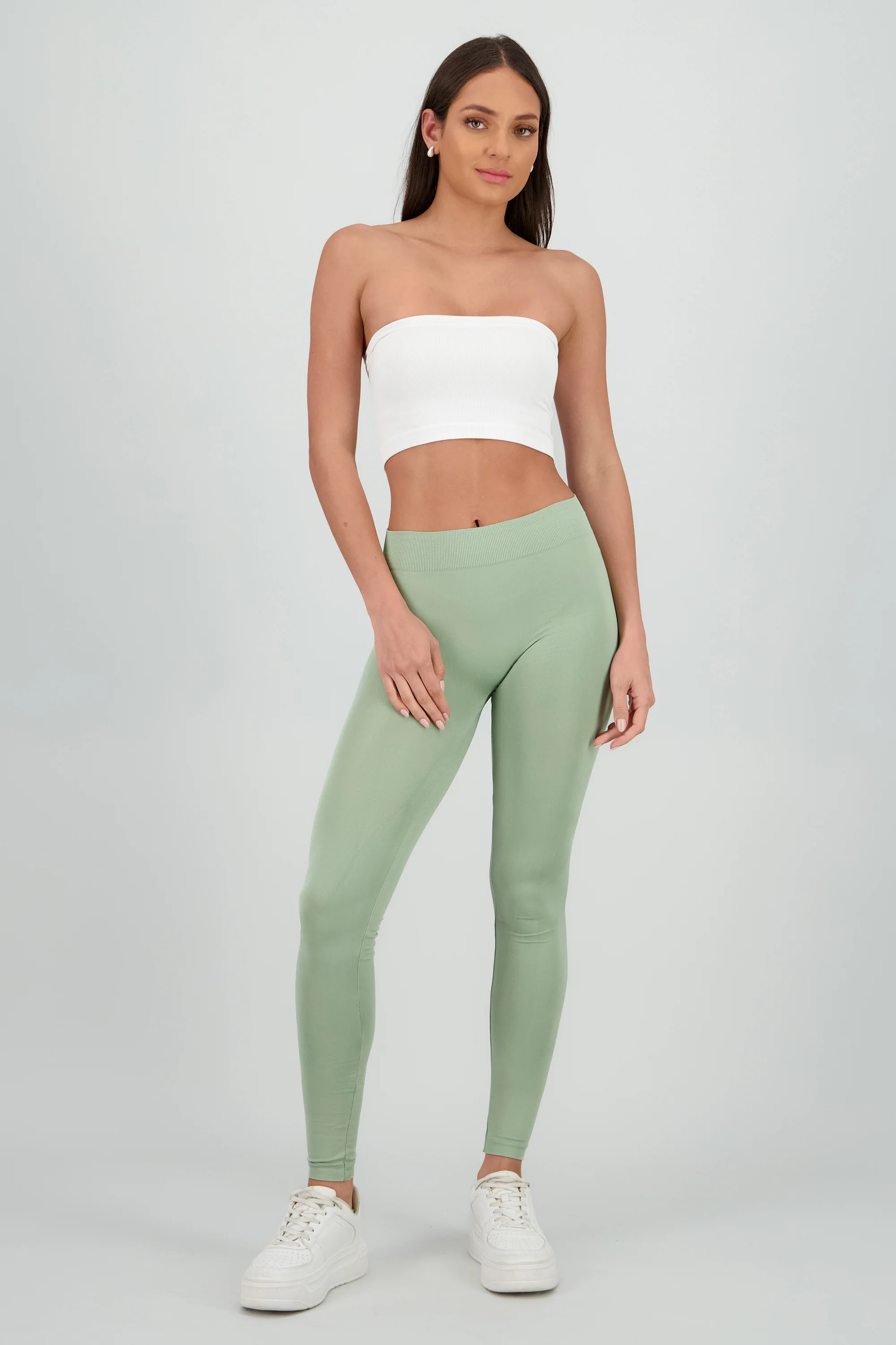 Leggings Seamless Cintura Media