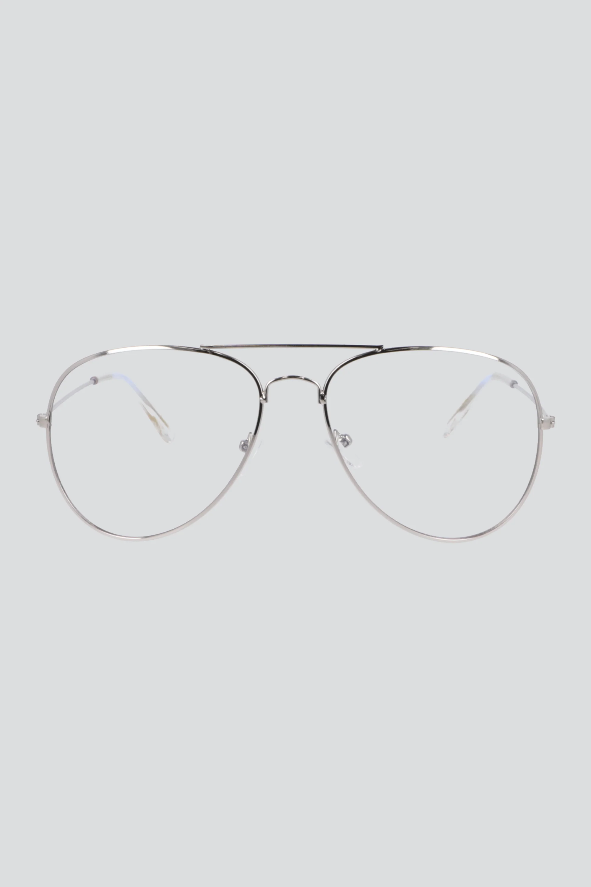 Lentes aviador delgados luz azul