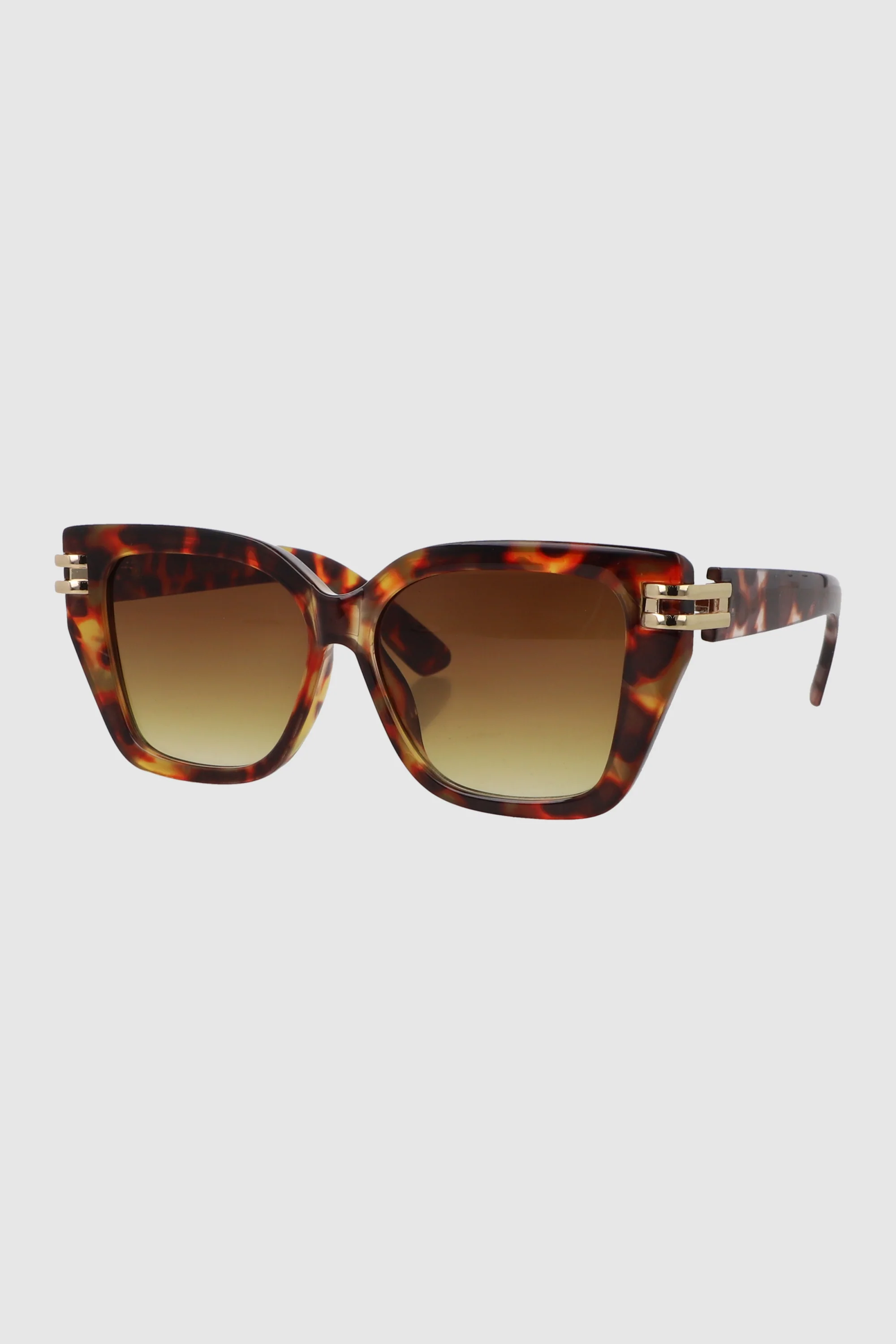 Lente cuadrado cateye con detalle metalico - Image 2