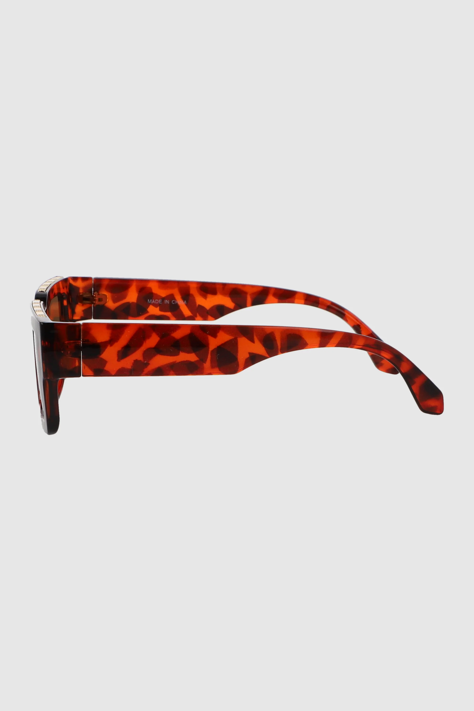 Lente wayfarer ancho traslucido - Image 3