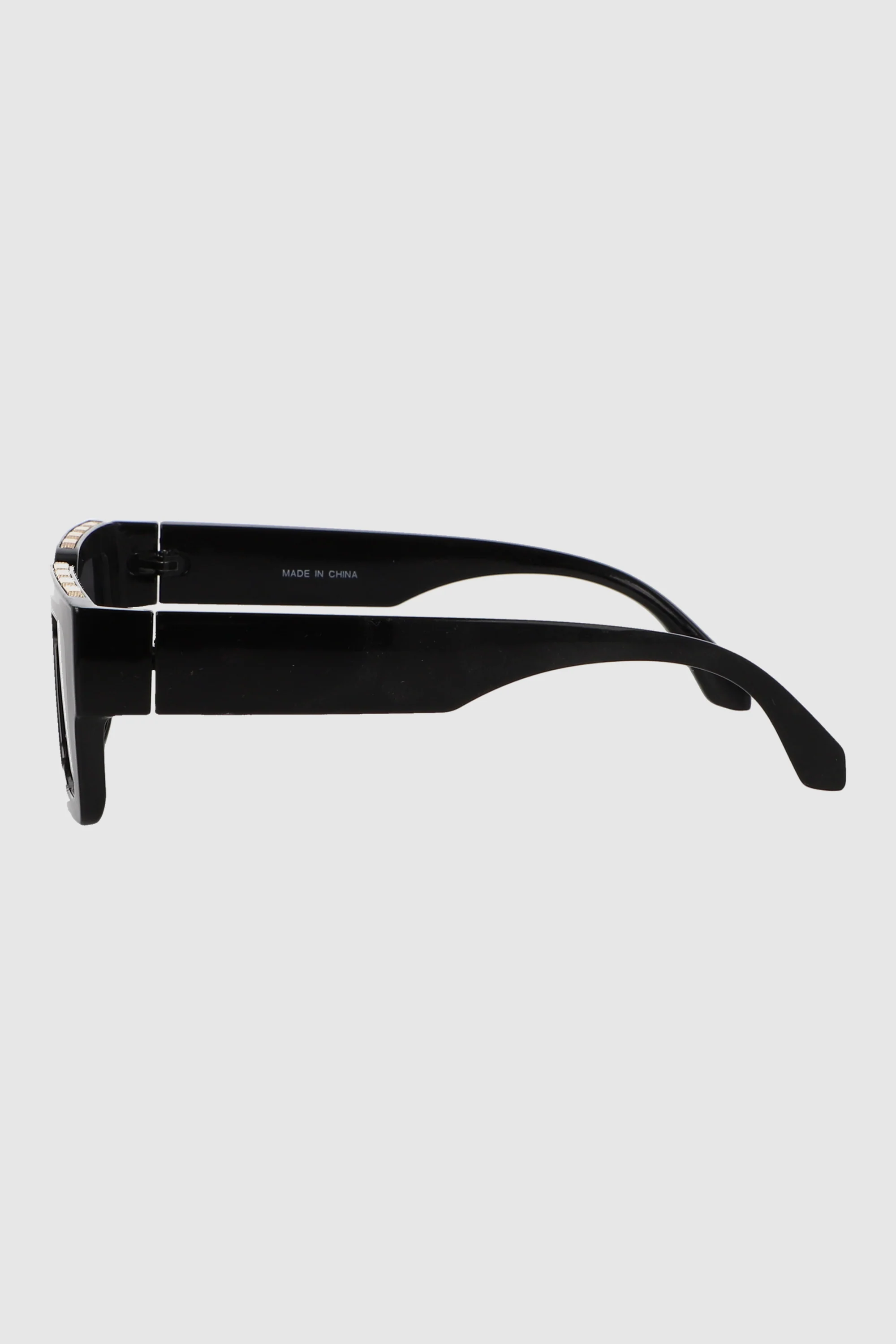Lente wayfarer ancho traslucido - Image 3