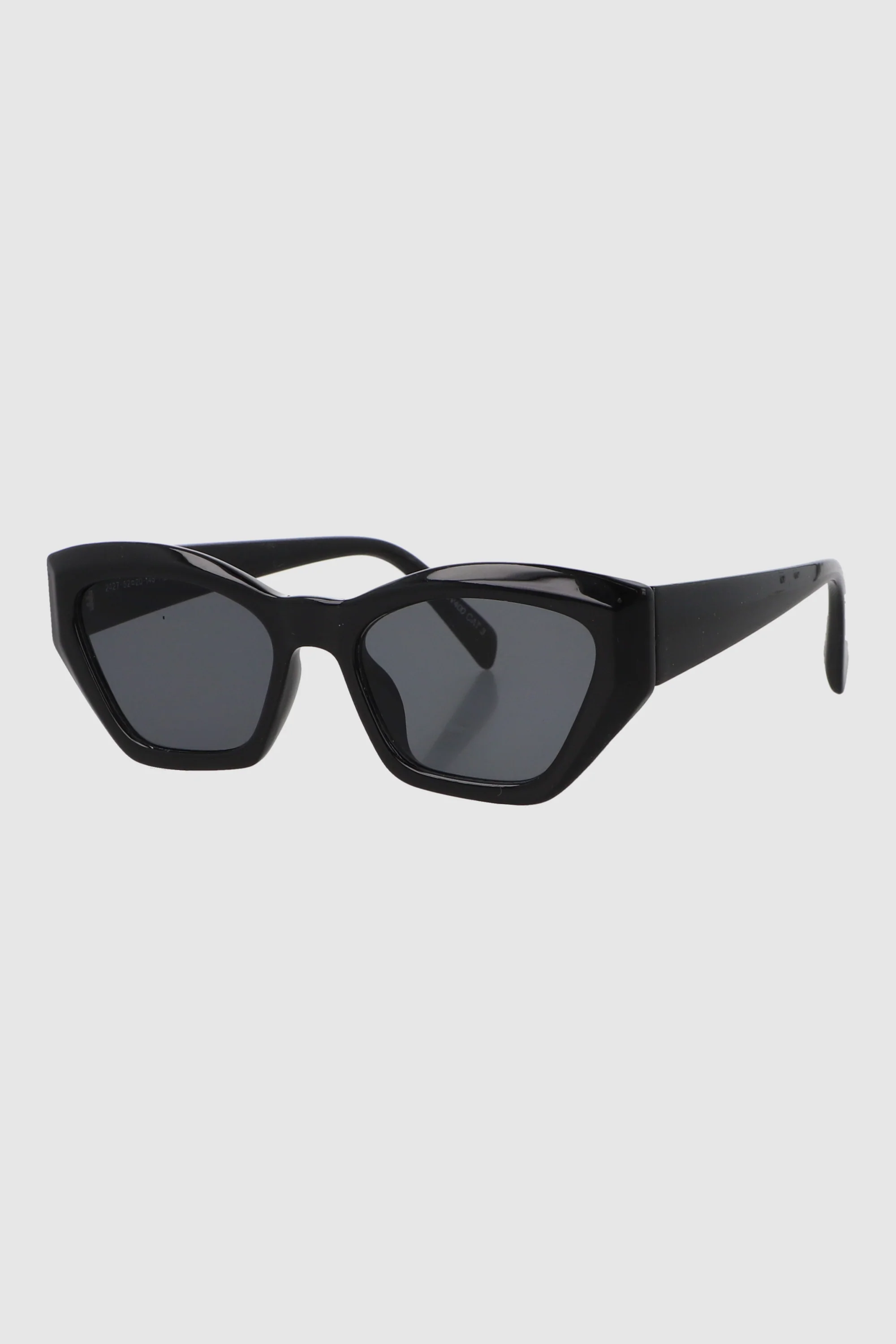 Lente wayfarer geometrico traslucido - Image 2