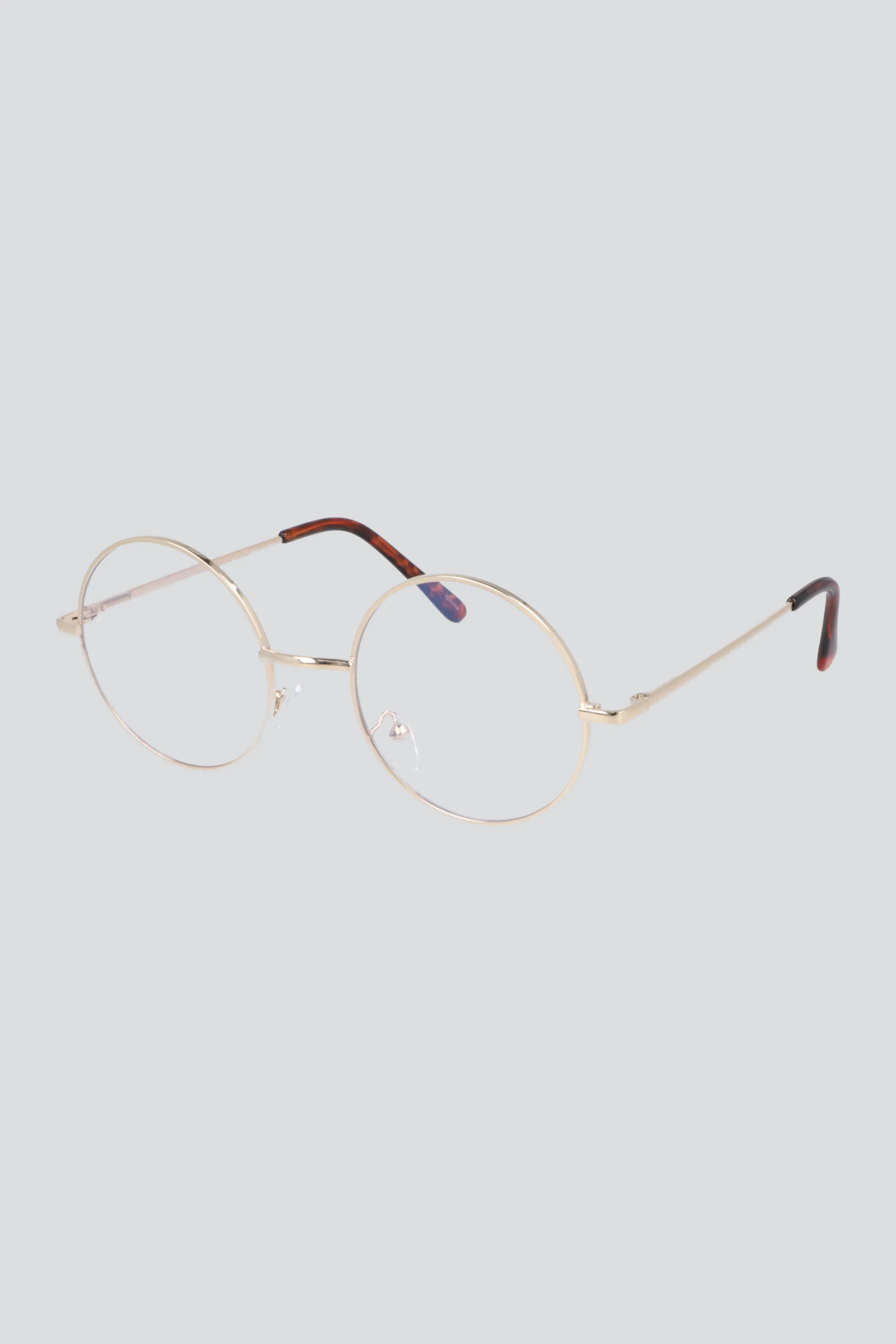 Lentes circulares metálicos luz azul - Image 2