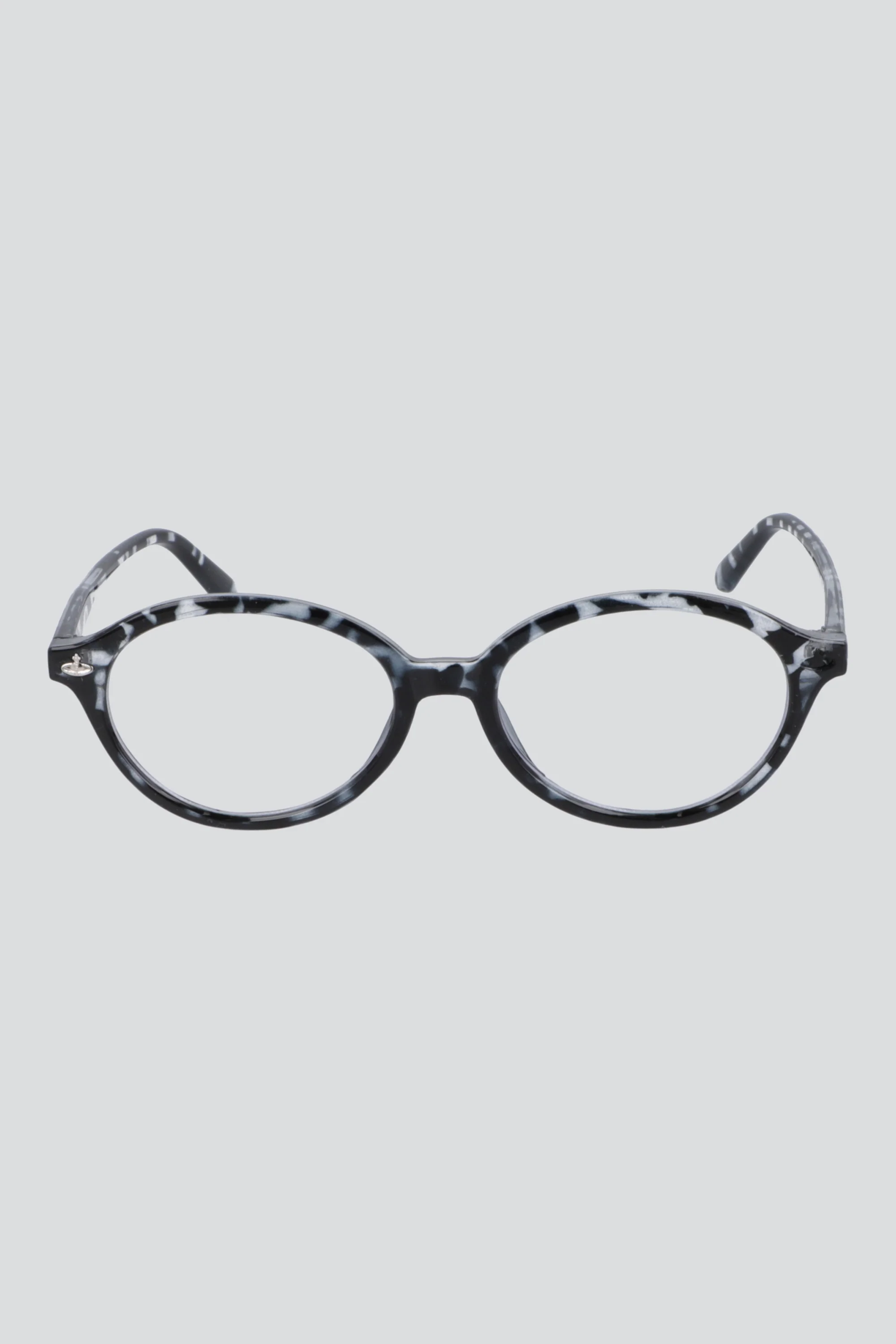 Lentes ovalo delgado mica transparente