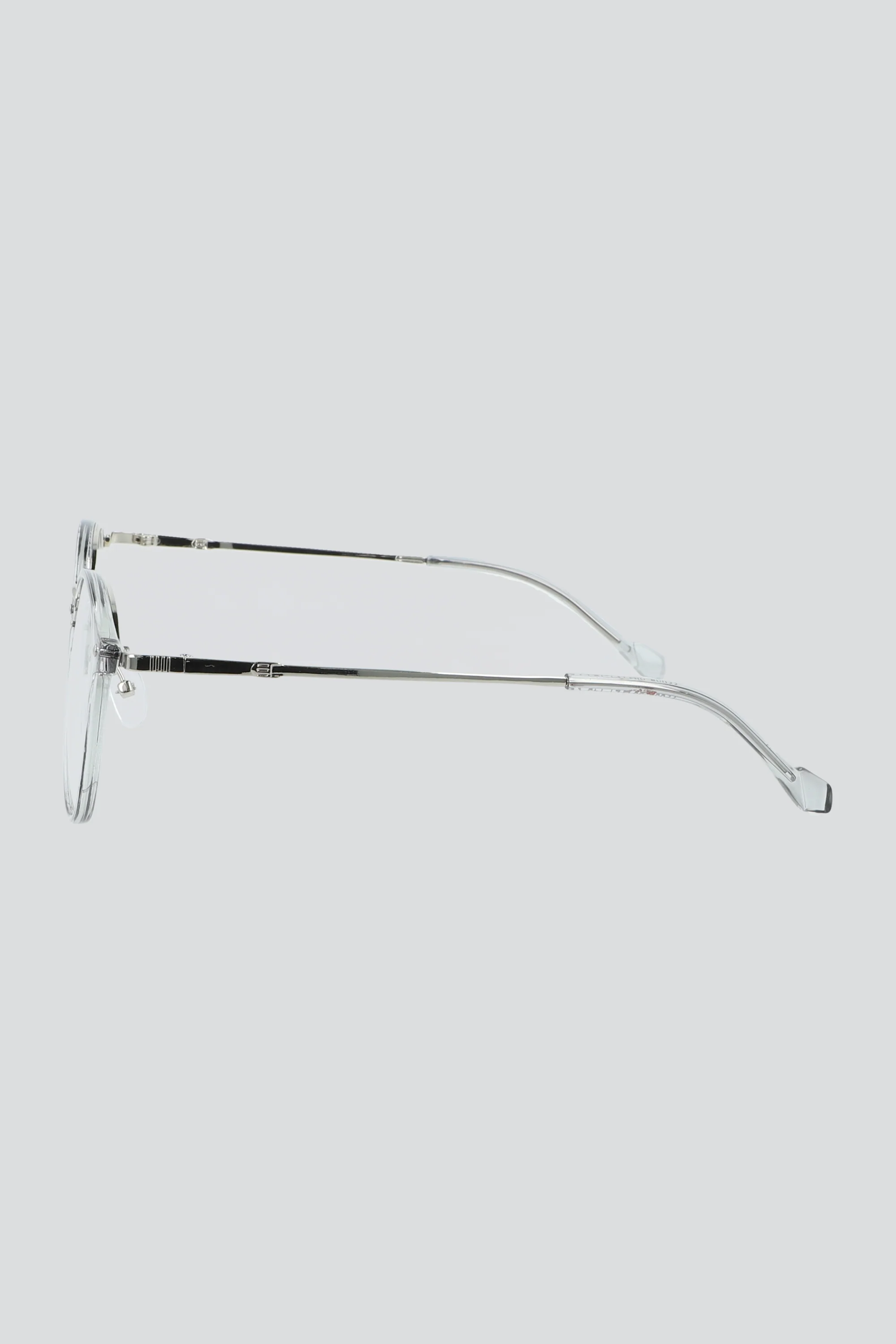 Lentes redondos armazón mixto luz azul - Image 3