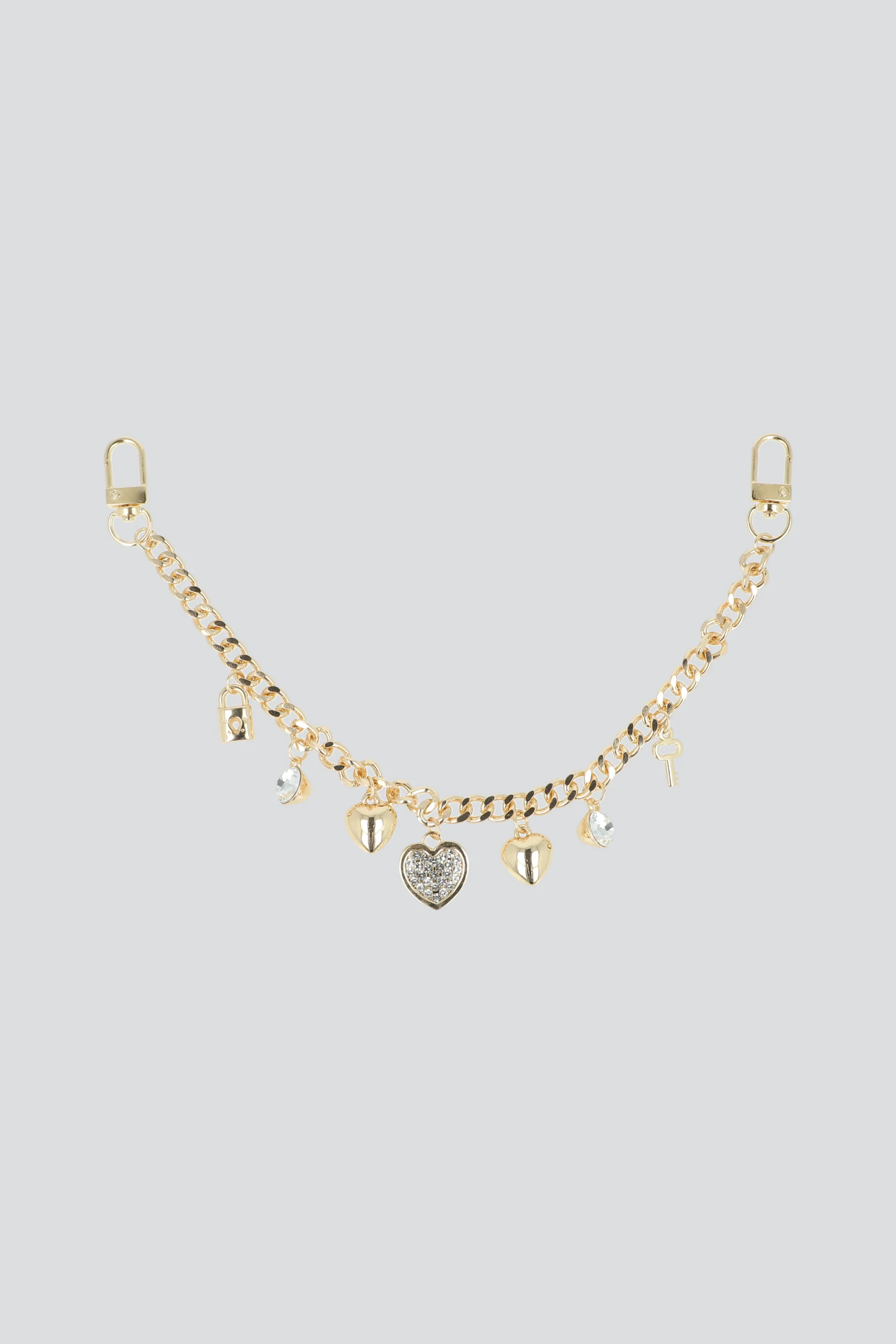 Llavero doble cadena charms