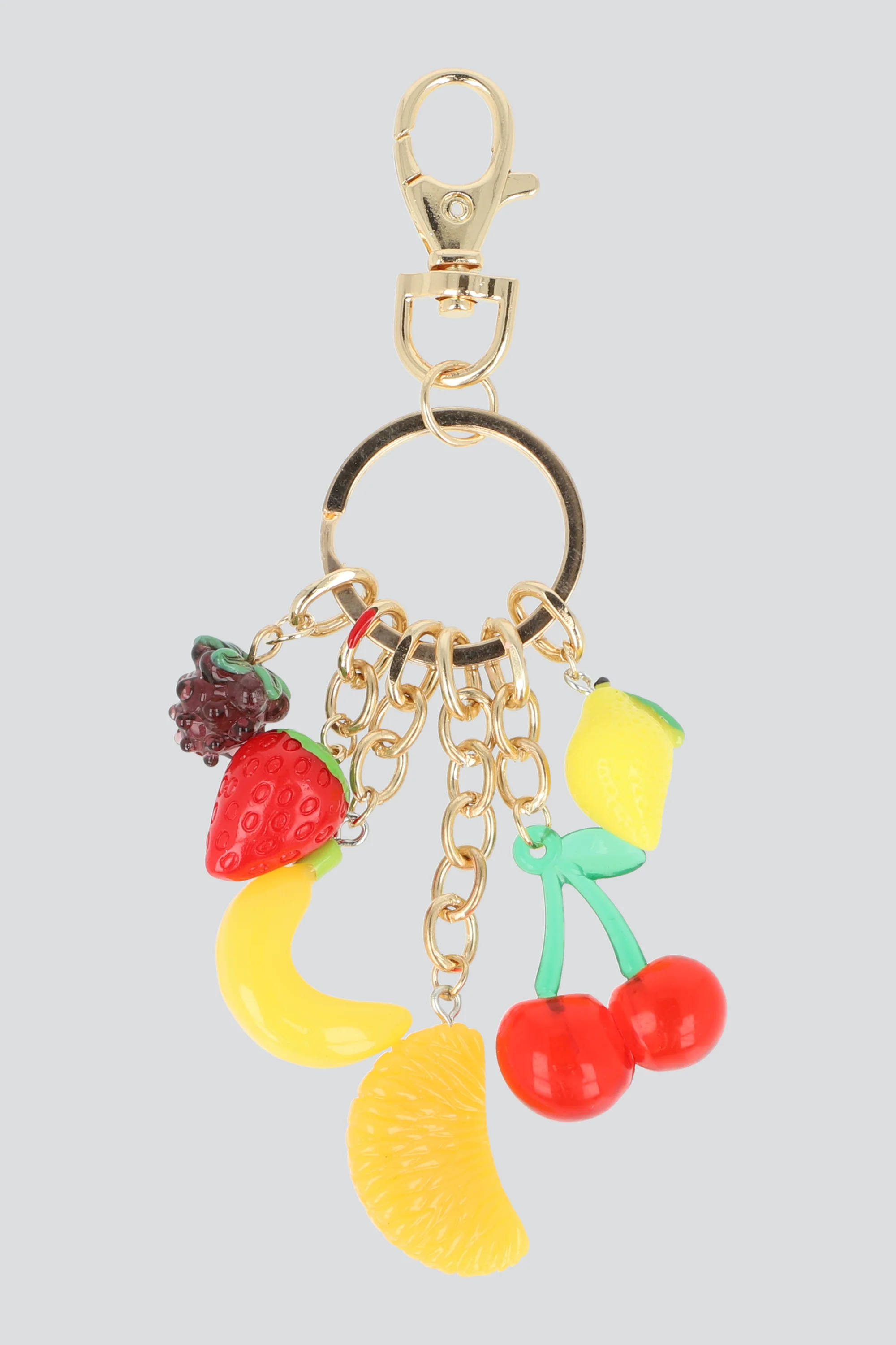 Llavero multicharm frutas