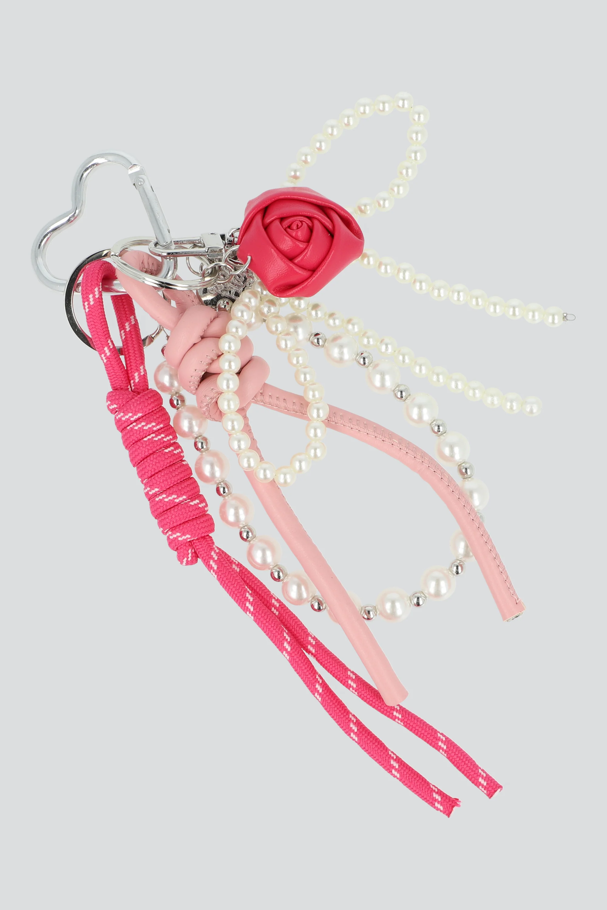 LLAVERO TIRAS ROSA TELA BC - Image 2