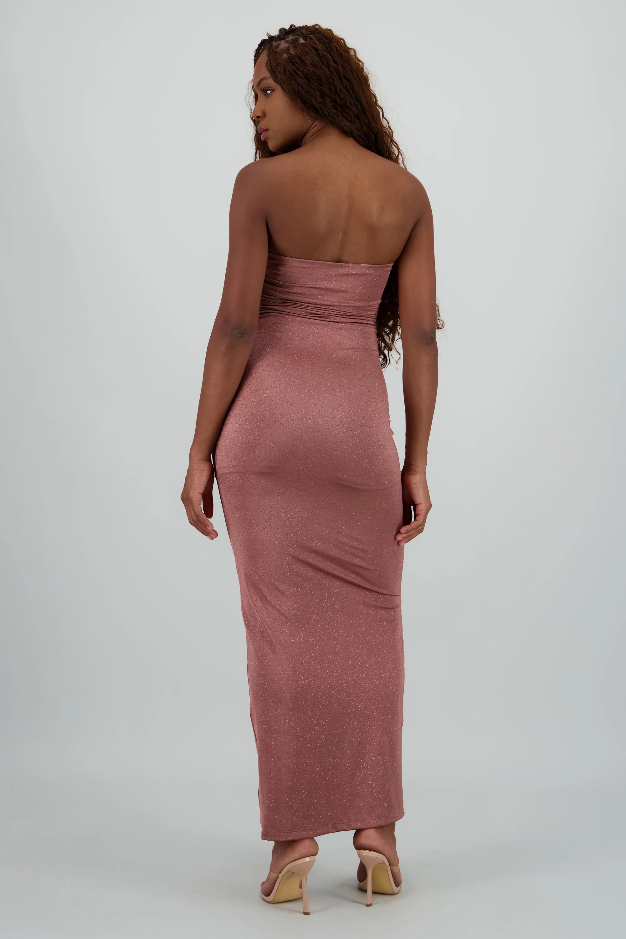 Vestido maxi plisado - Image 4