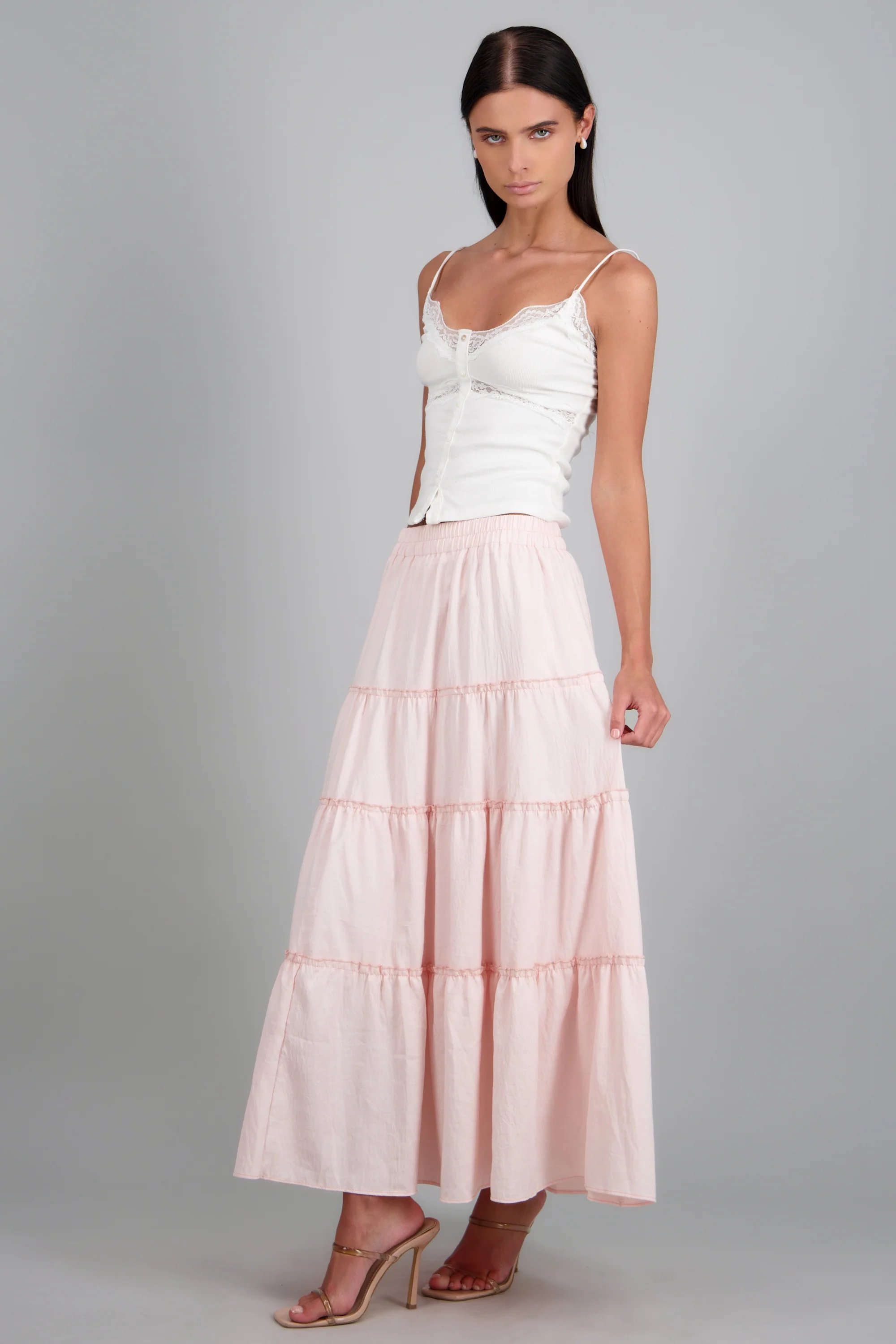 Maxi falda de varios niveles - Image 2