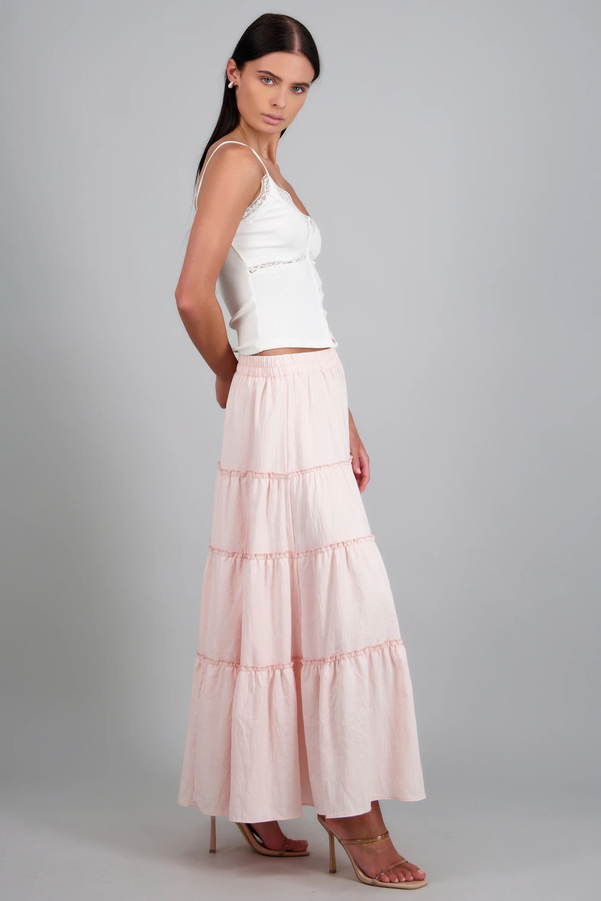 Maxi falda de varios niveles - Image 3