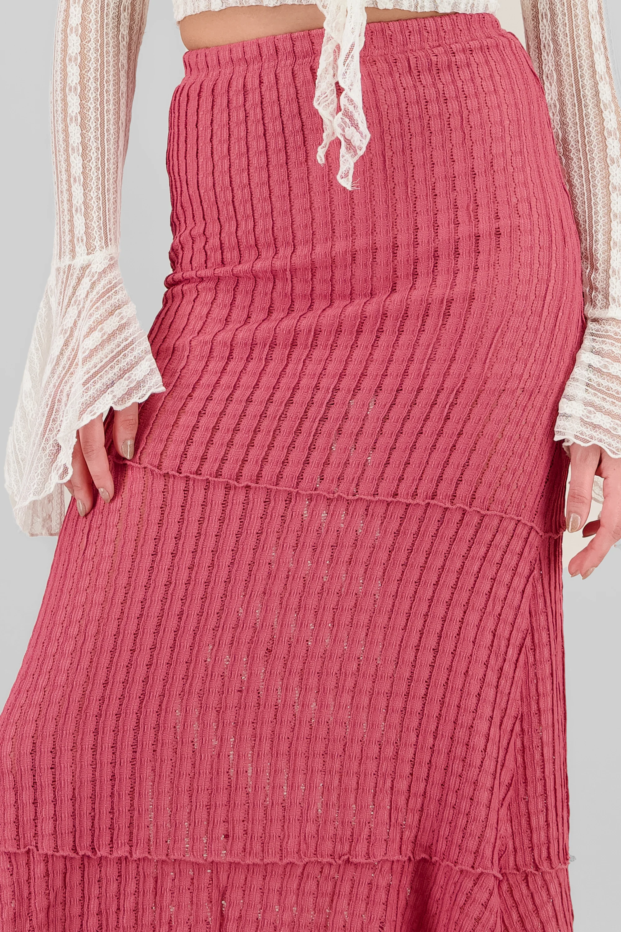 Maxi falda textura - Image 5