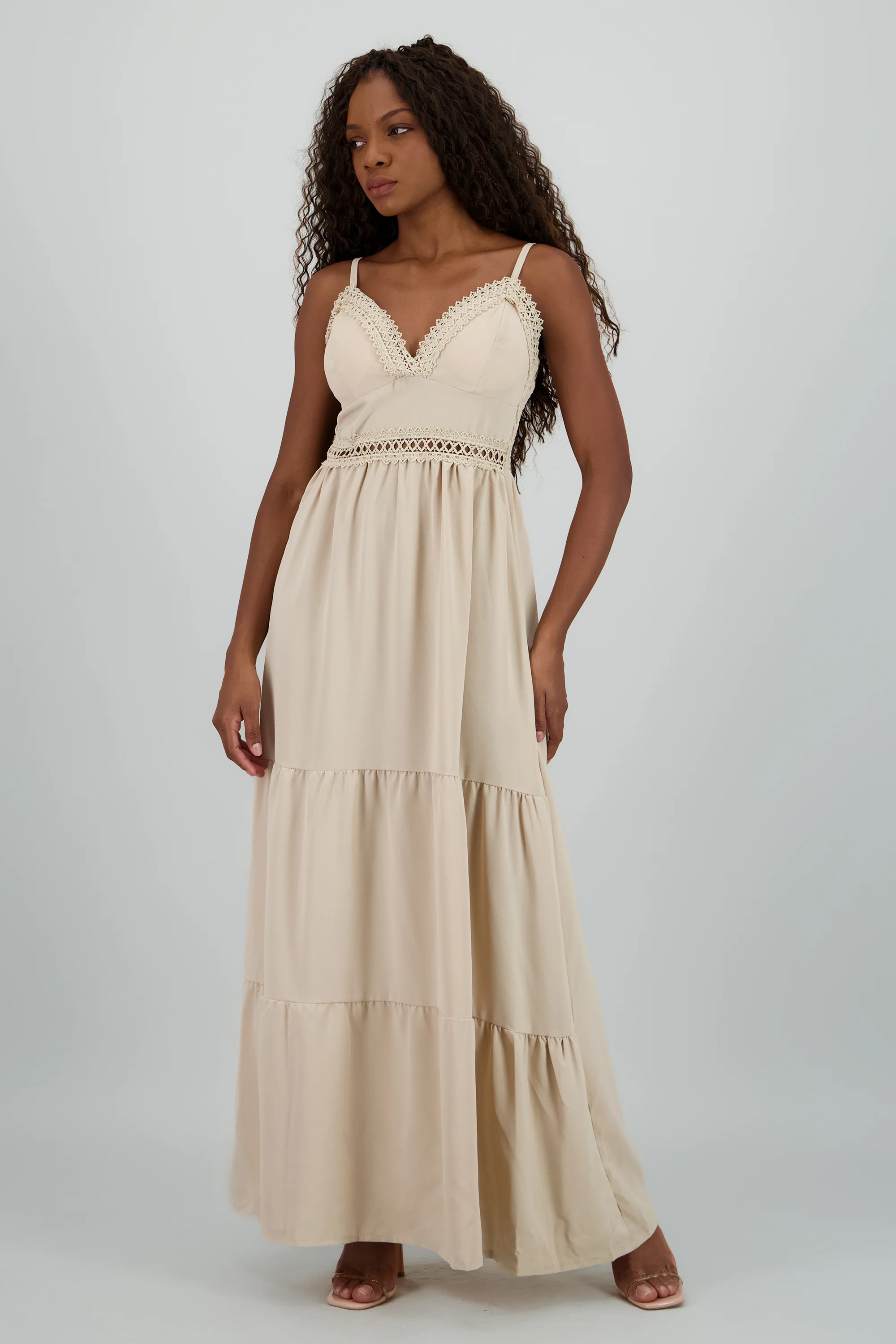 Maxi vestido con copas - Image 2