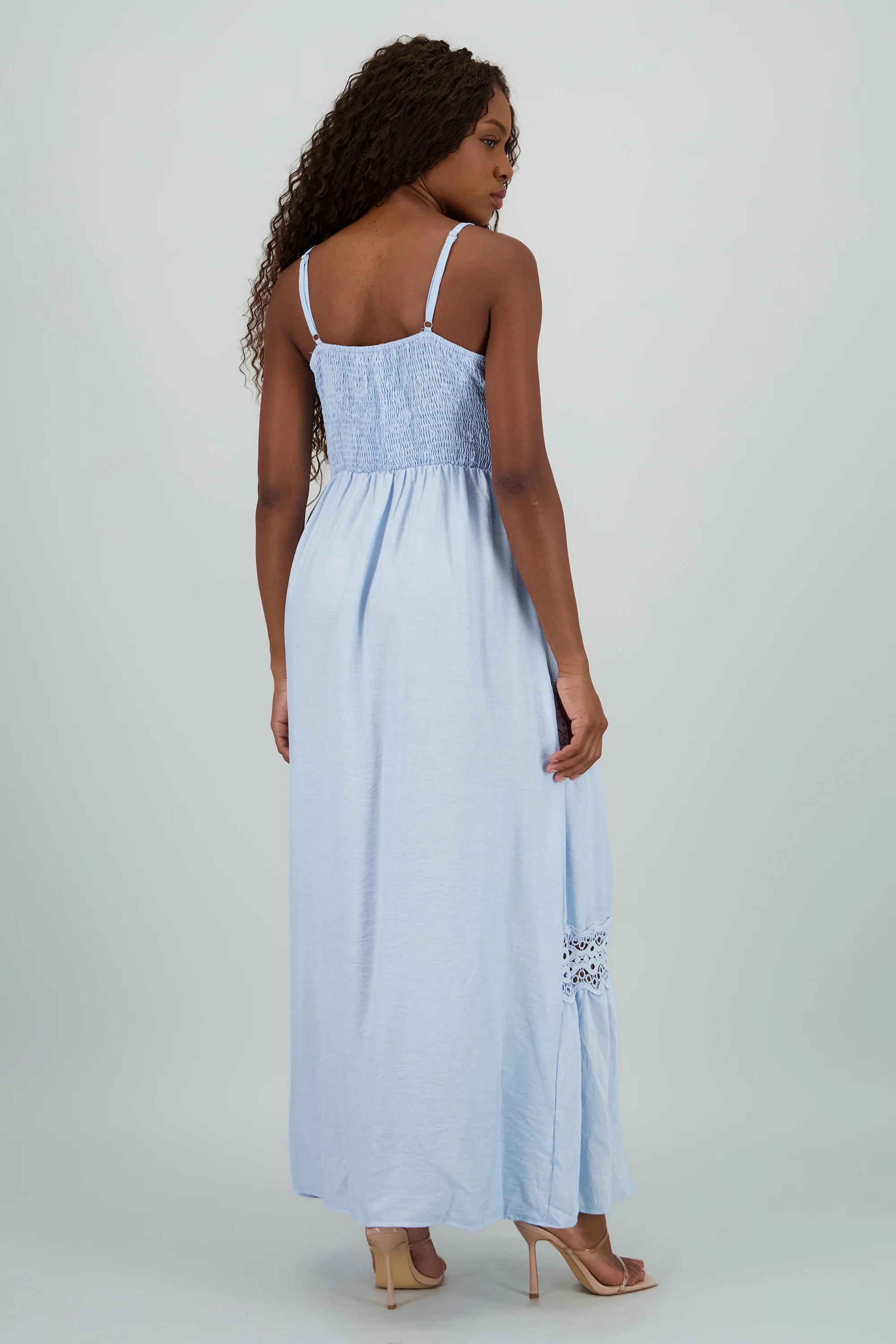 Maxi vestido fluido bordados - Image 4