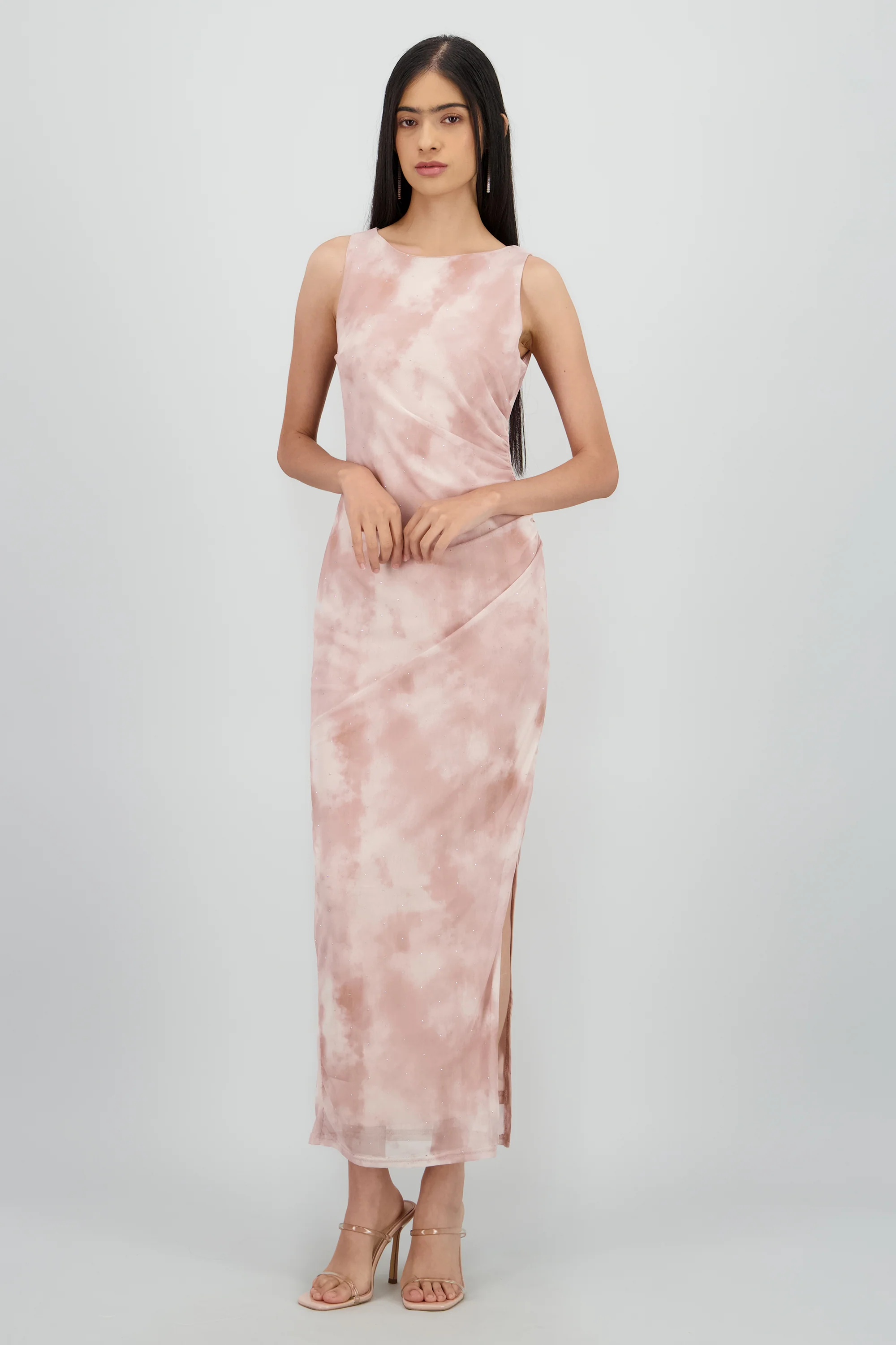 Maxi vestido fruncido cintura - Image 2