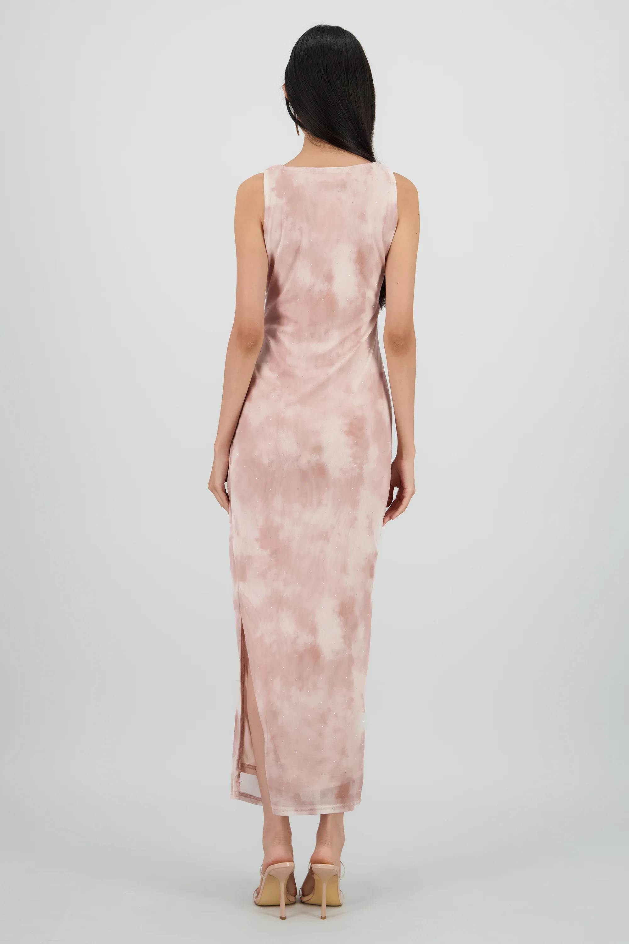 Maxi vestido fruncido cintura - Image 4