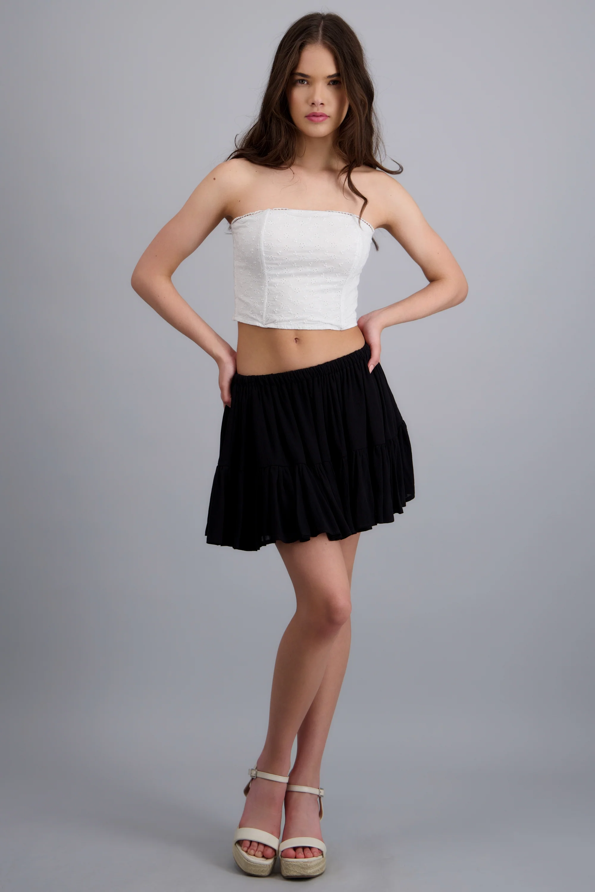 Mini falda fluida - Image 2