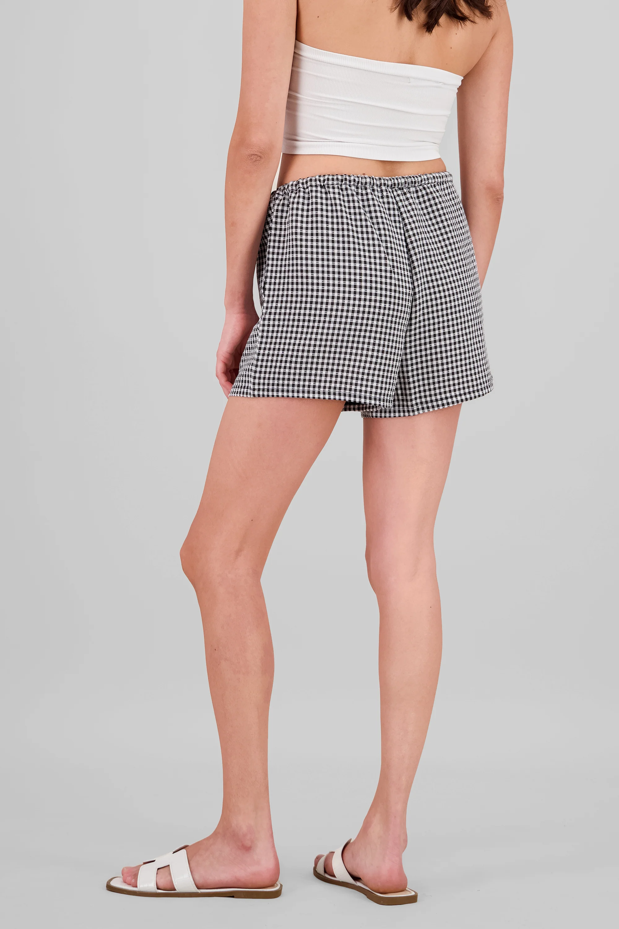 Mini shorts gingham - Image 4