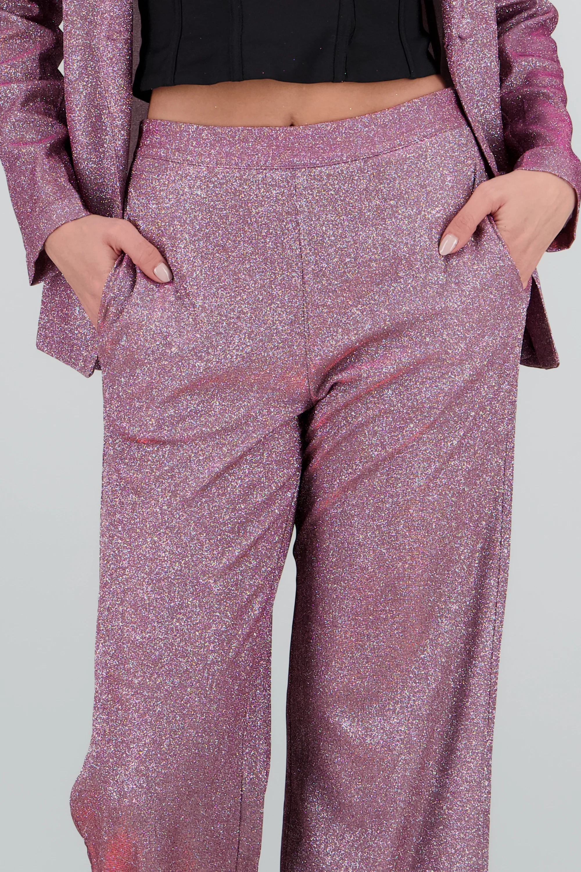 Pantalon amplio brillos - Image 5