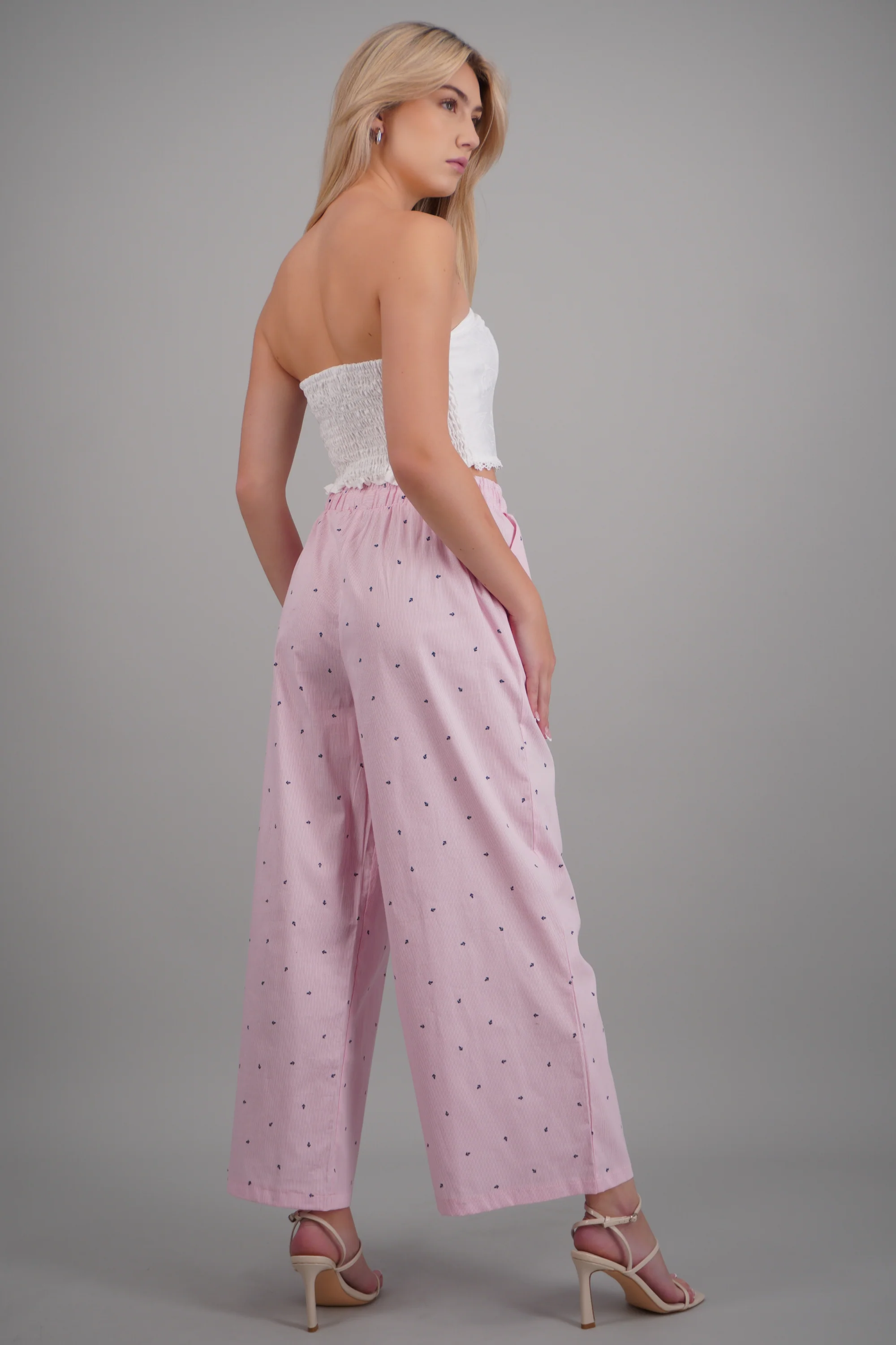Pantalon amplio con cintura ajustable - Image 4