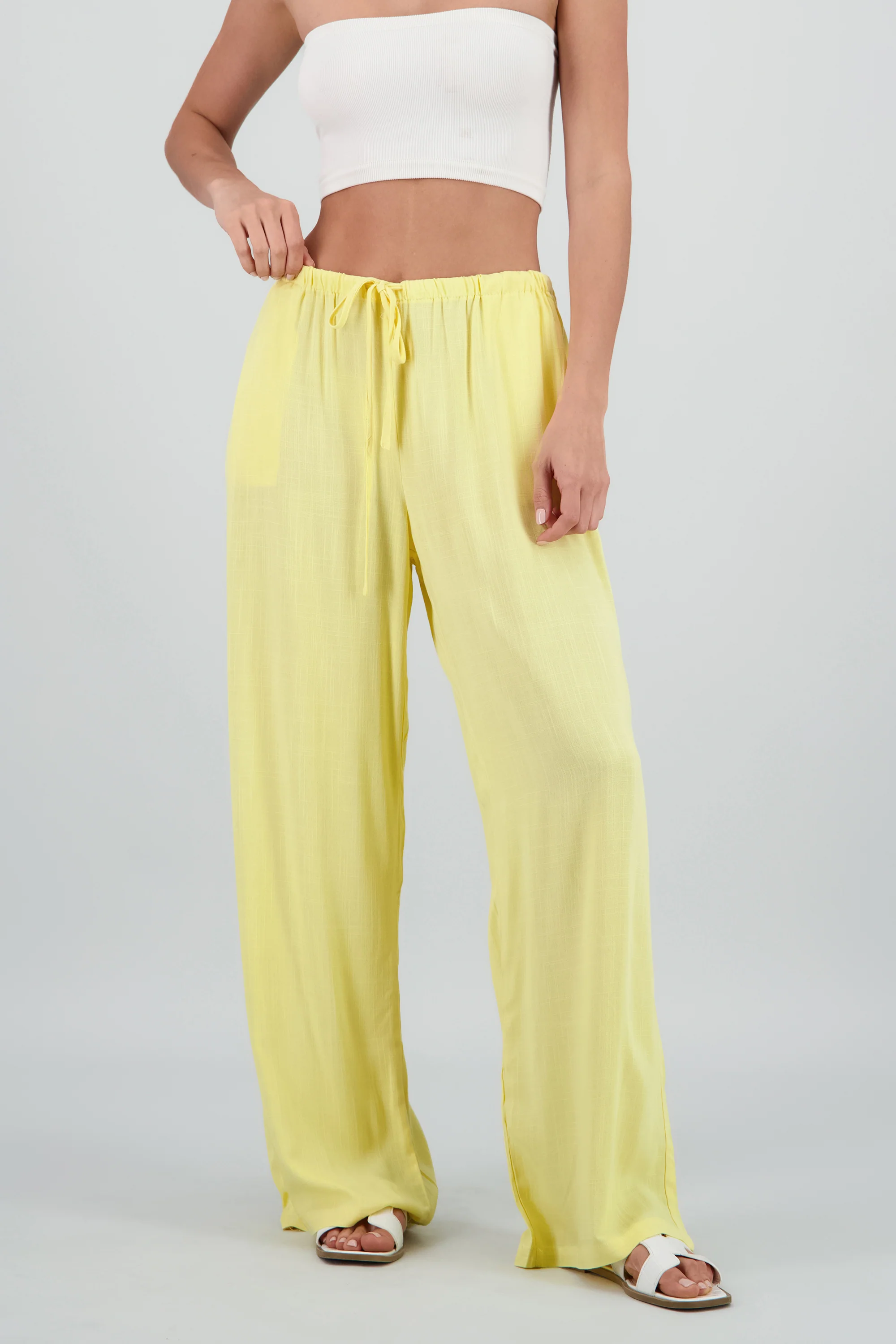 Pantalon amplio con jareta - Image 2