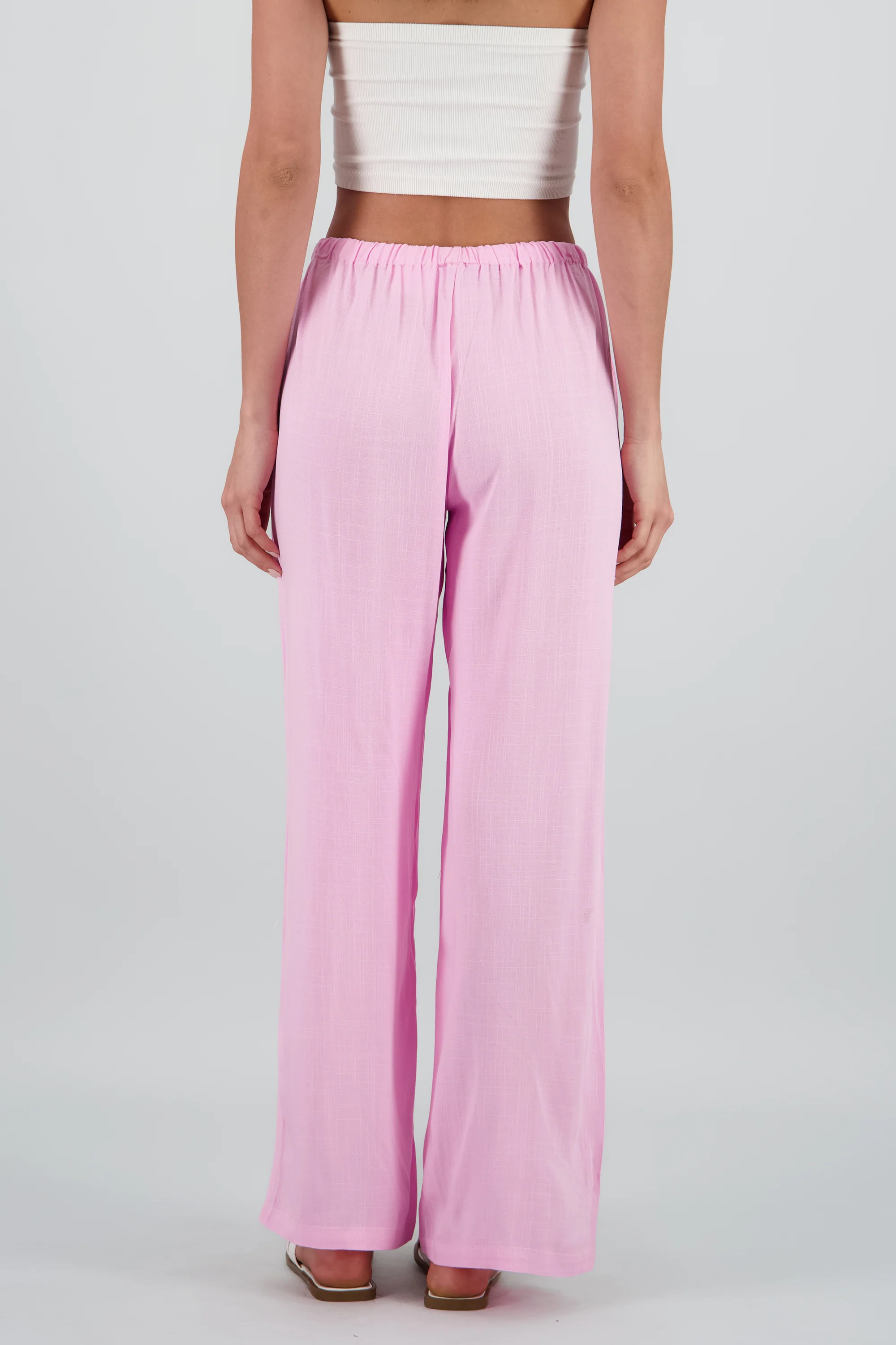 Pantalon amplio con jareta - Image 4