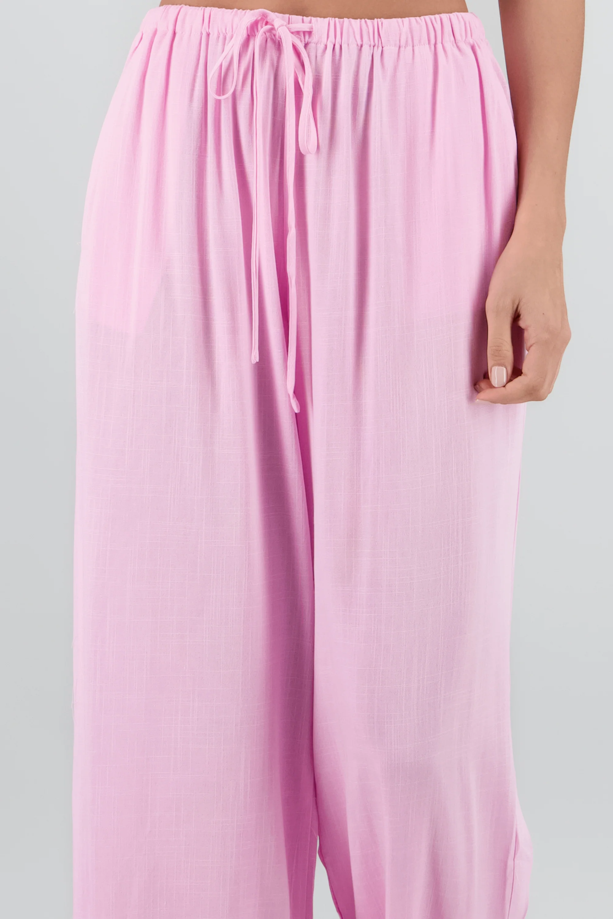 Pantalon amplio con jareta - Image 5